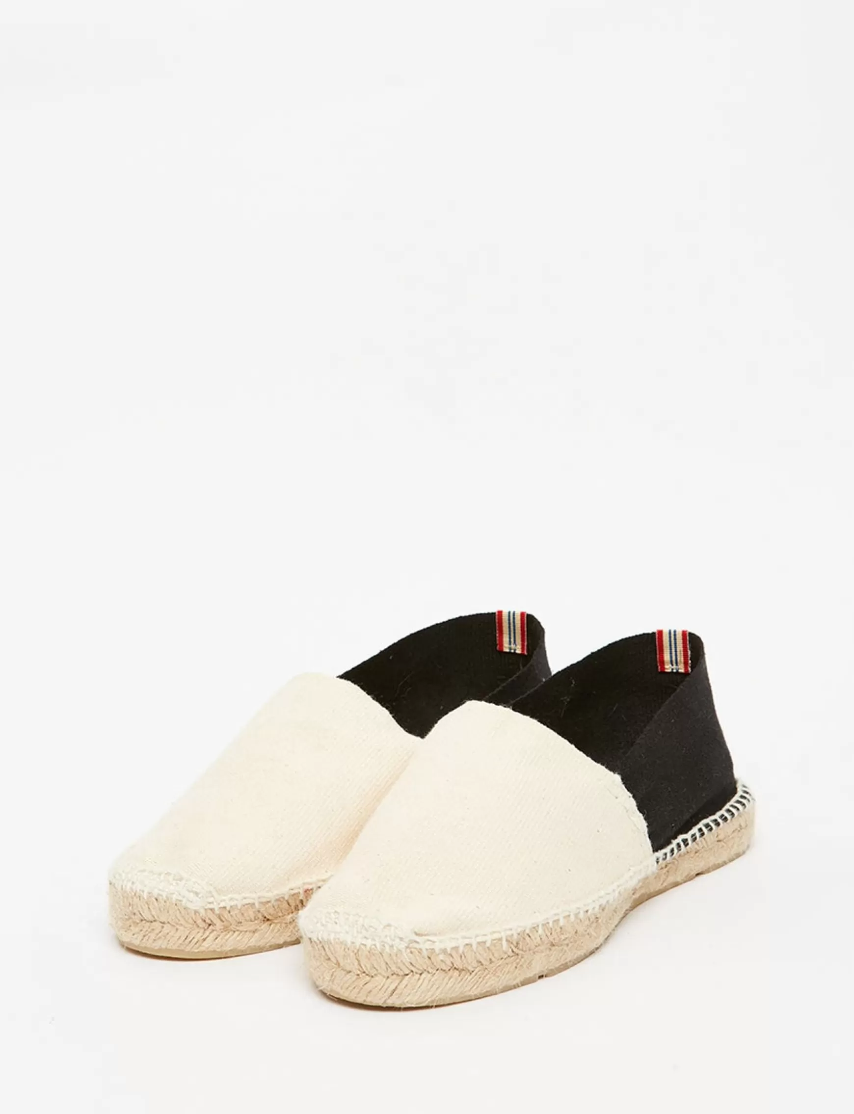 Ines de la Fressange Paris Aglae espadrilles ecru-black Hot