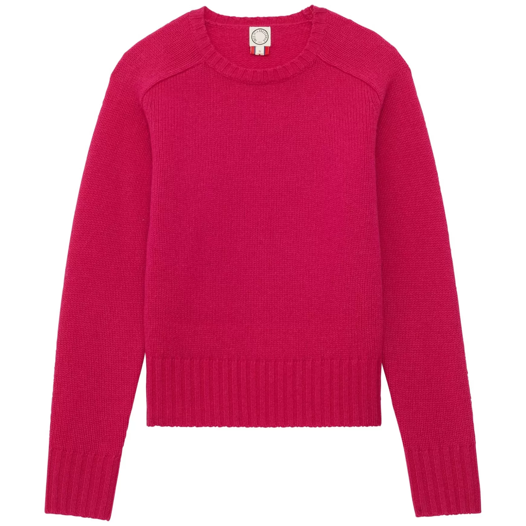 Ines de la Fressange Paris Arthur pink wool and cashmere jumper Best Sale