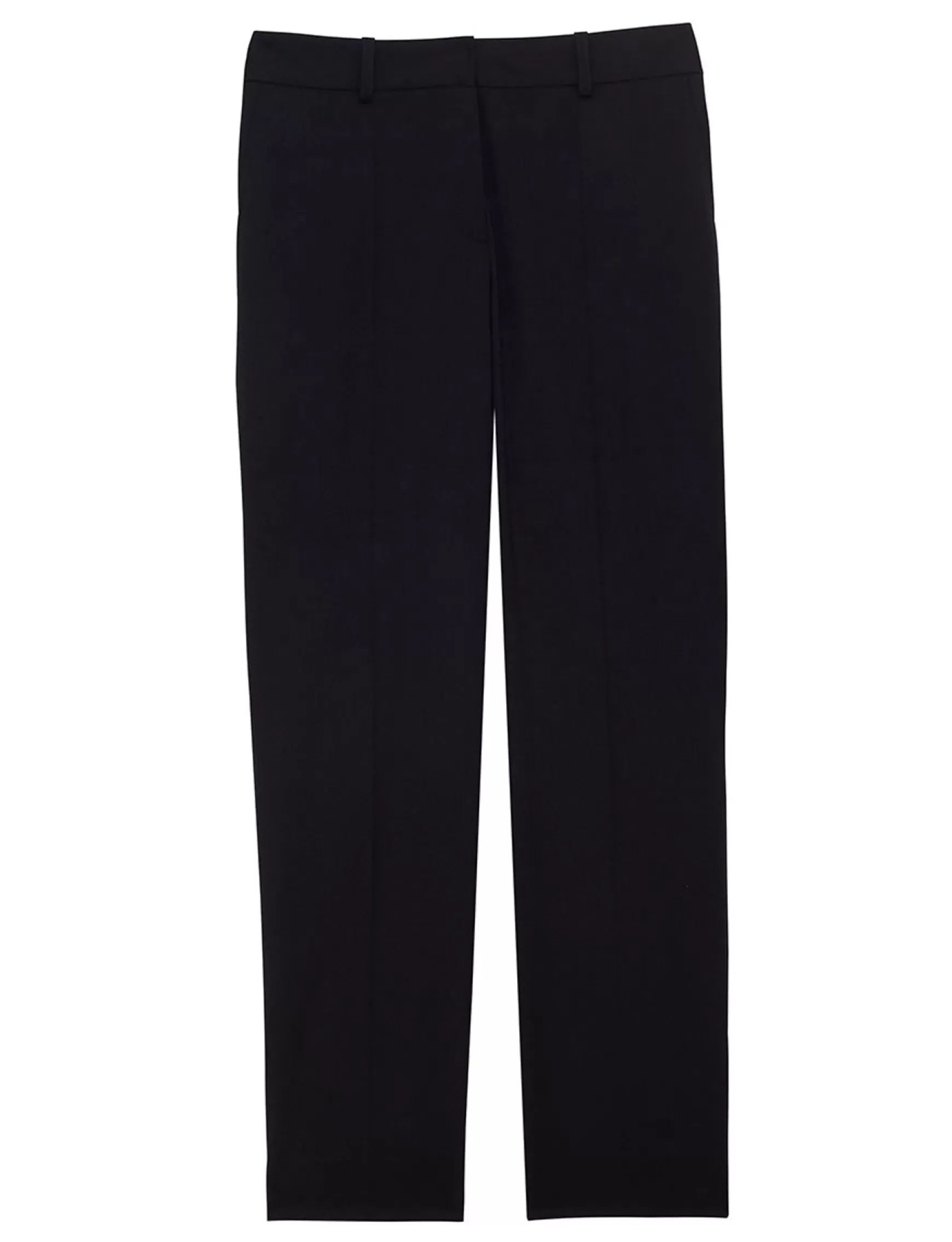 Ines de la Fressange Paris Audrey navy fine wool trousers Discount