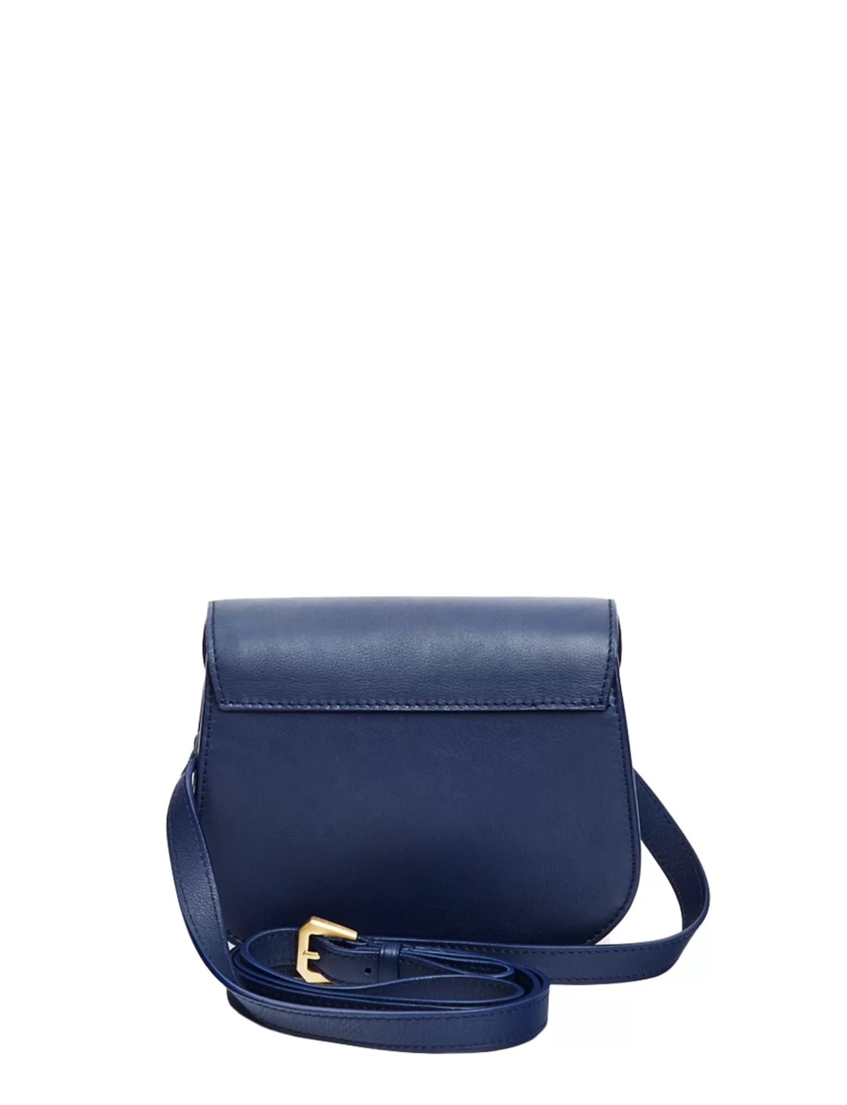 Ines de la Fressange Paris Baby Flâneur Handbag Navy New