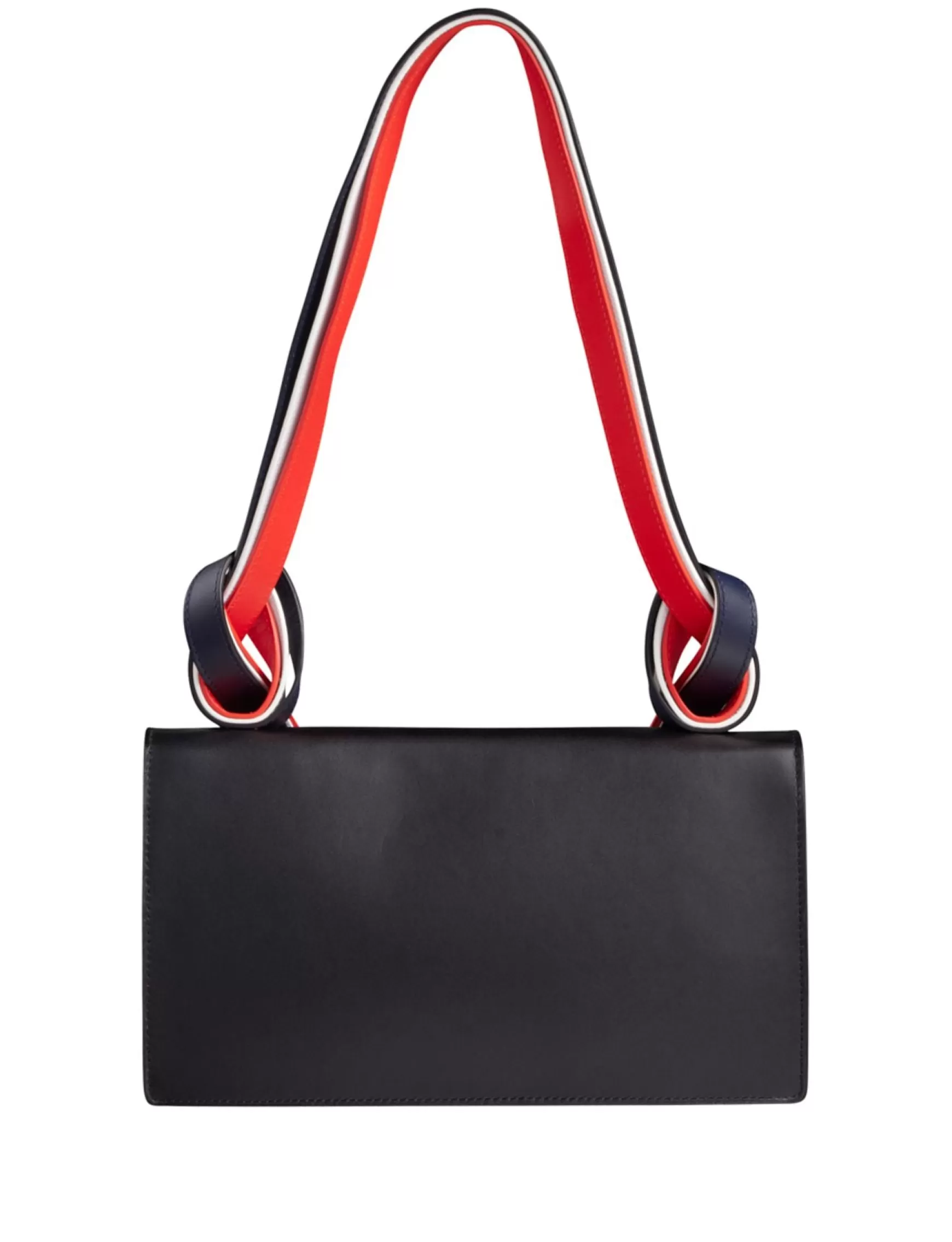 Ines de la Fressange Paris Bag Béatrice Baguette black leather tricolour Online