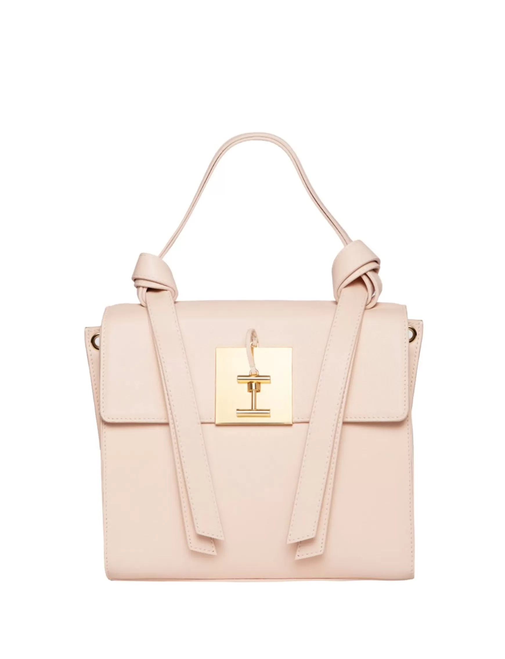 Ines de la Fressange Paris Béatrice beige/pink leather bag Cheap