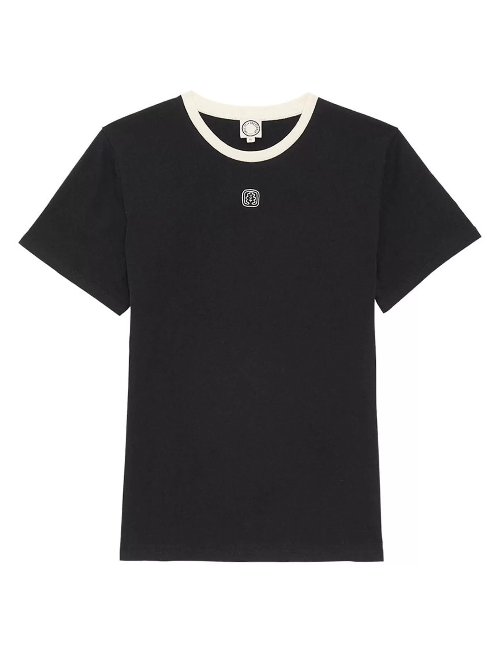 Ines de la Fressange Paris Black Oscar T-shirt Discount