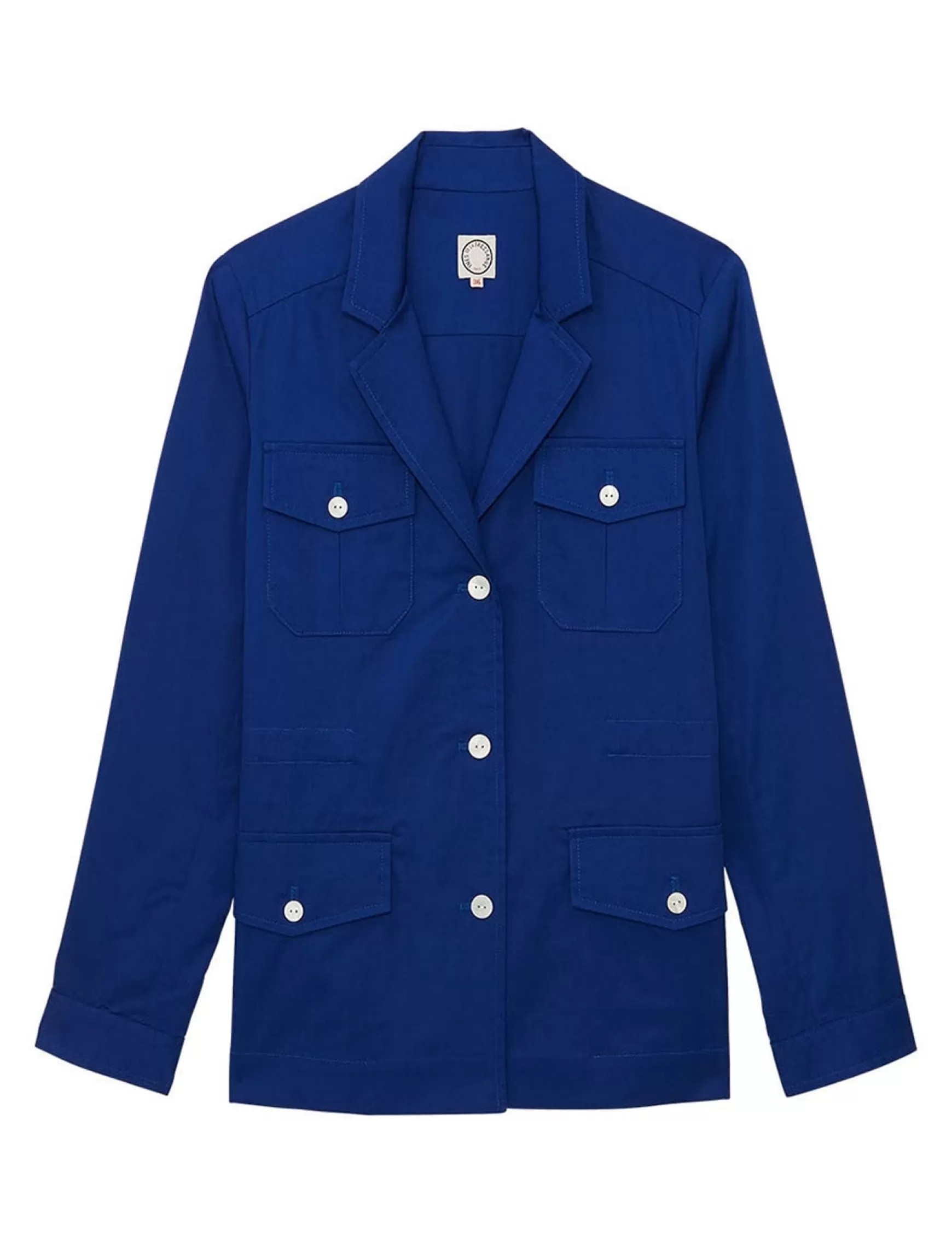 Ines de la Fressange Paris Blue Flipper jacket Online