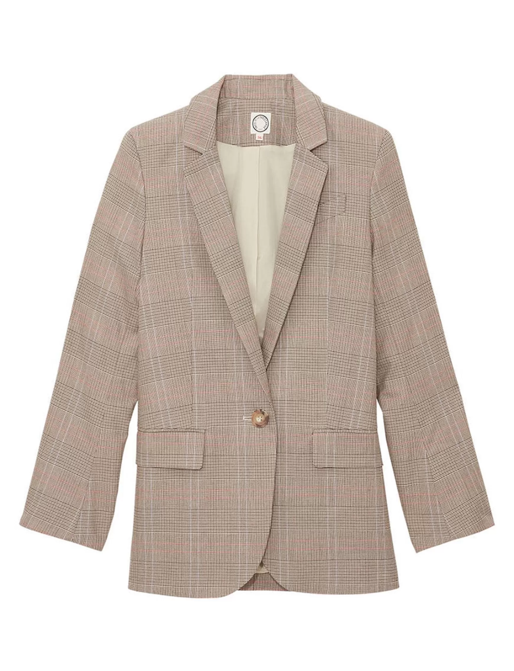 Ines de la Fressange Paris Bruna checked jacket Outlet