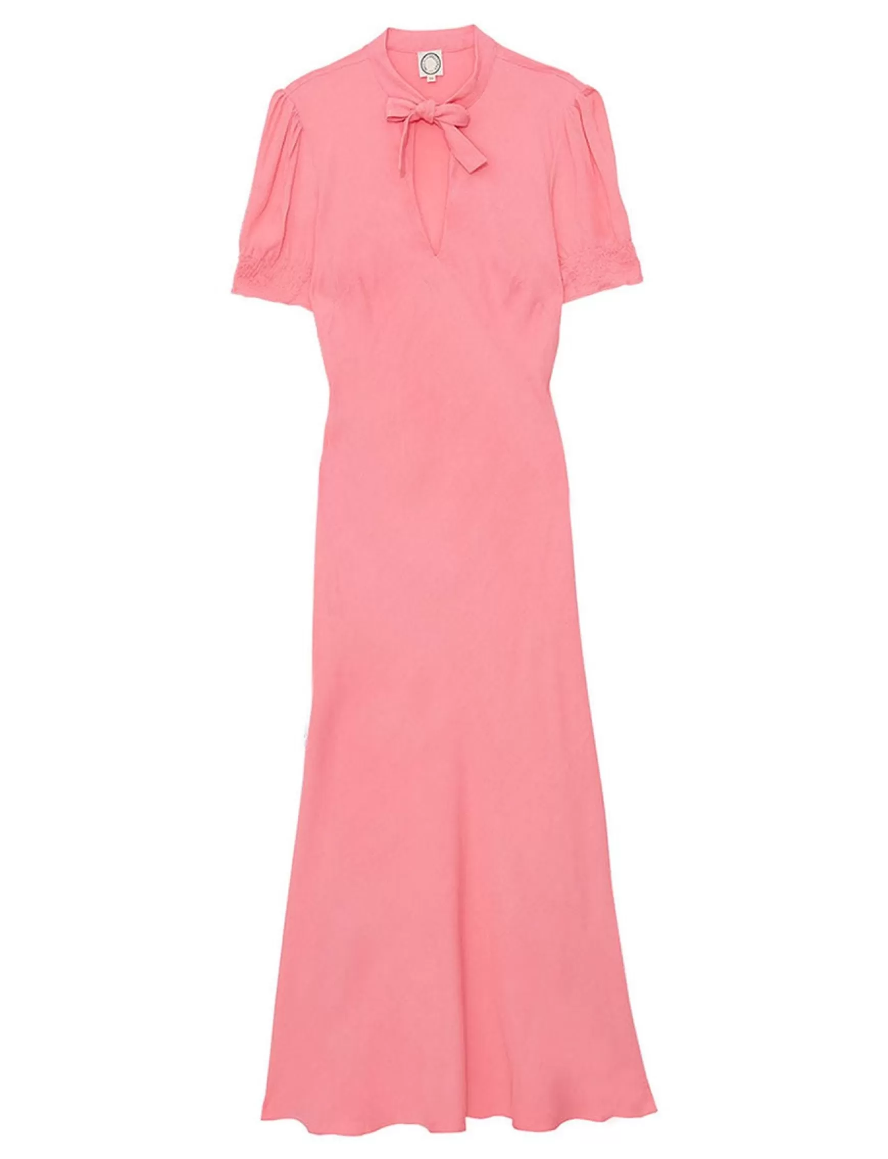 Ines de la Fressange Paris Cerise long pink dress Flash Sale