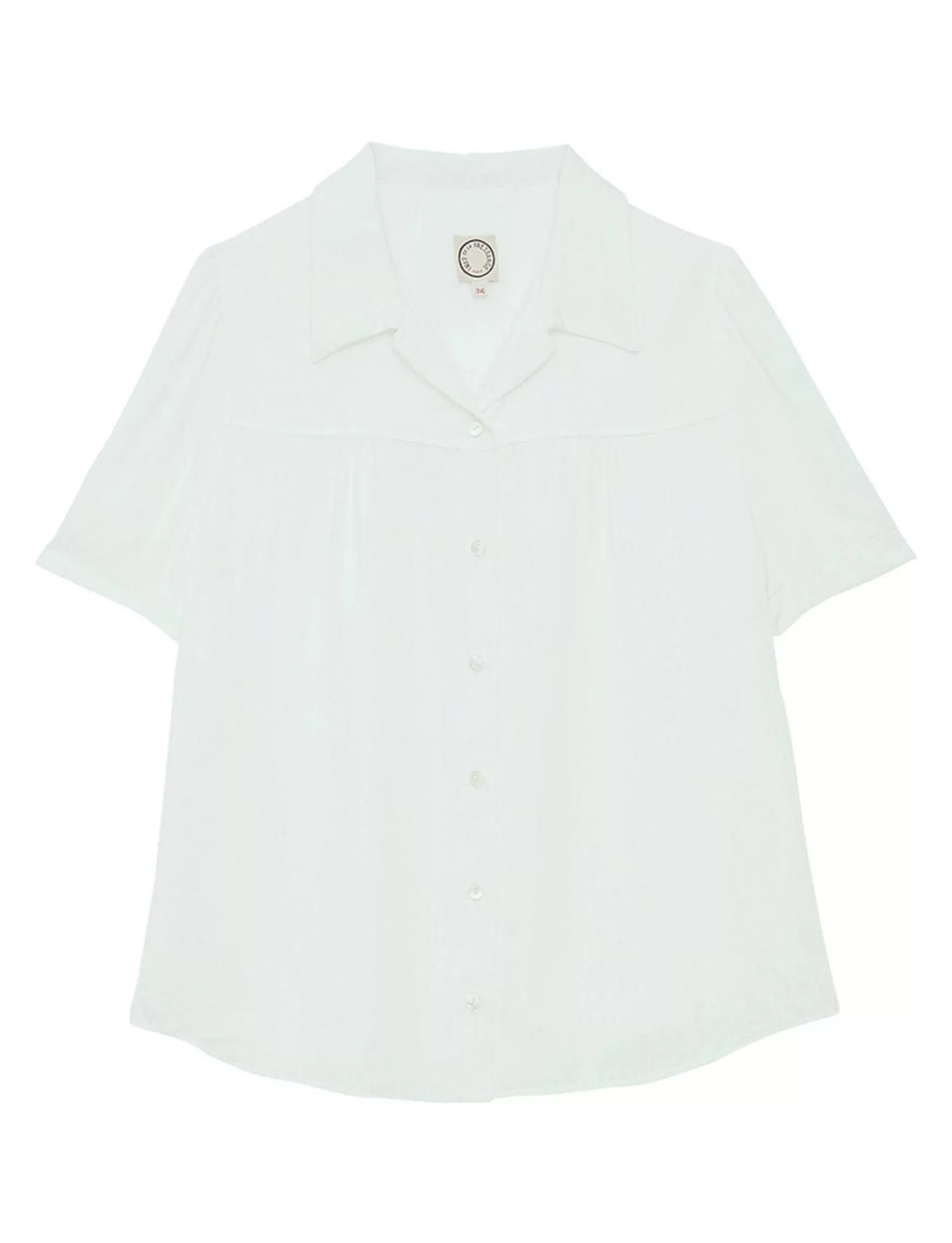 Ines de la Fressange Paris Constance ecru blouse Best Sale