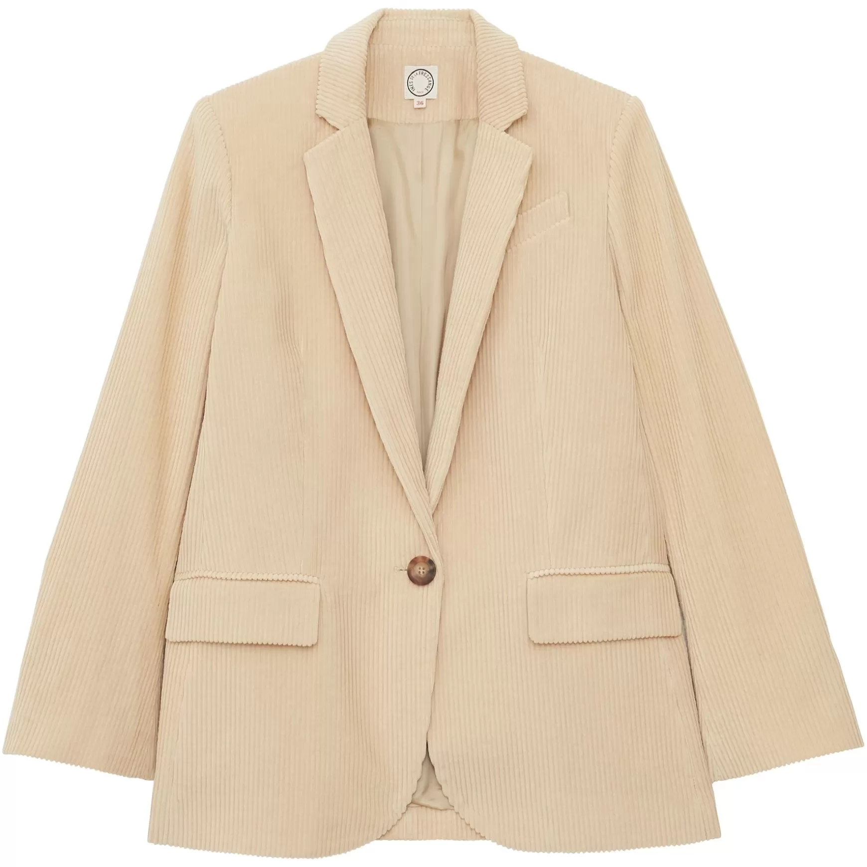 Ines de la Fressange Paris Cream Bruna jacket Sale