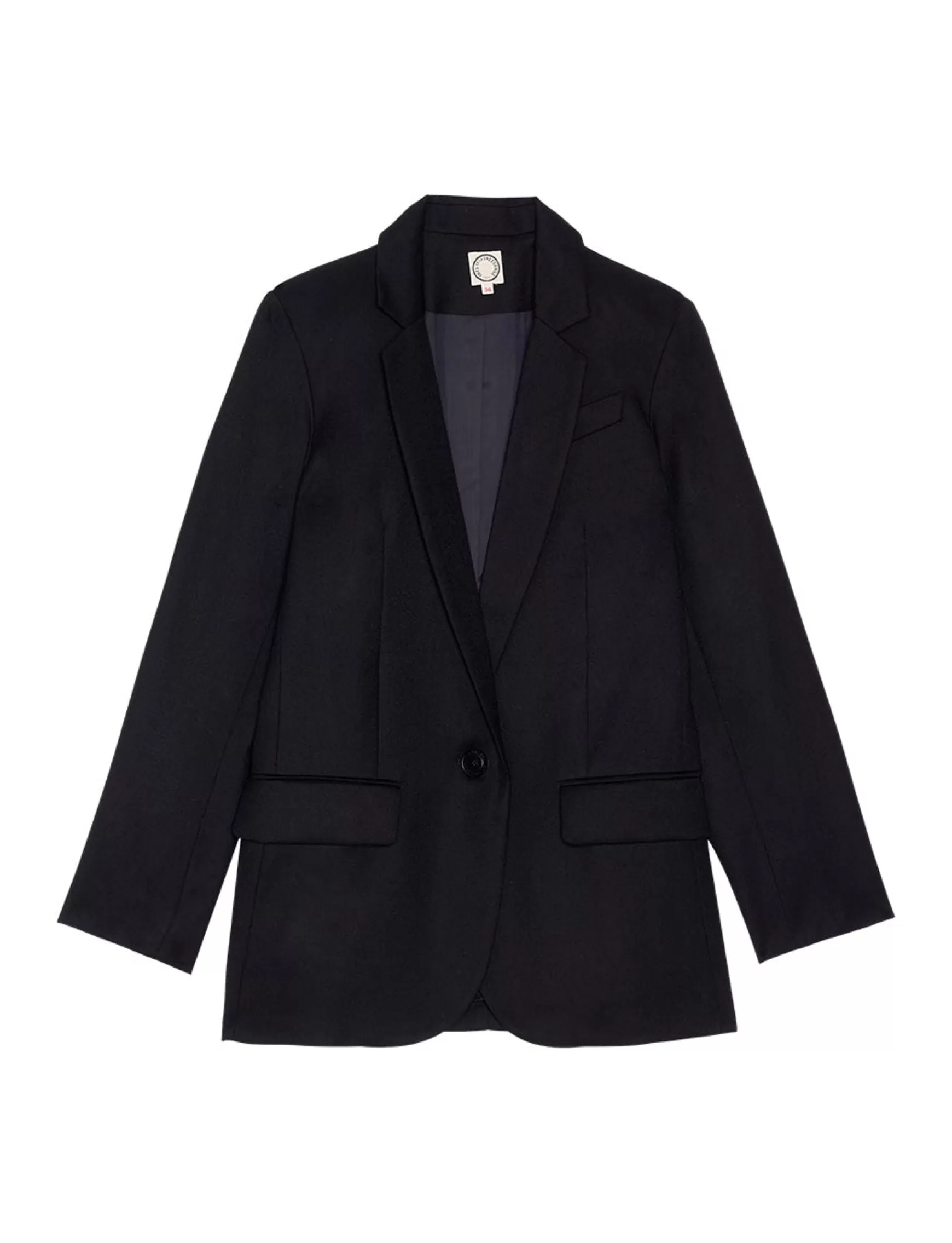 Ines de la Fressange Paris Dark blue Bruna jacket Store