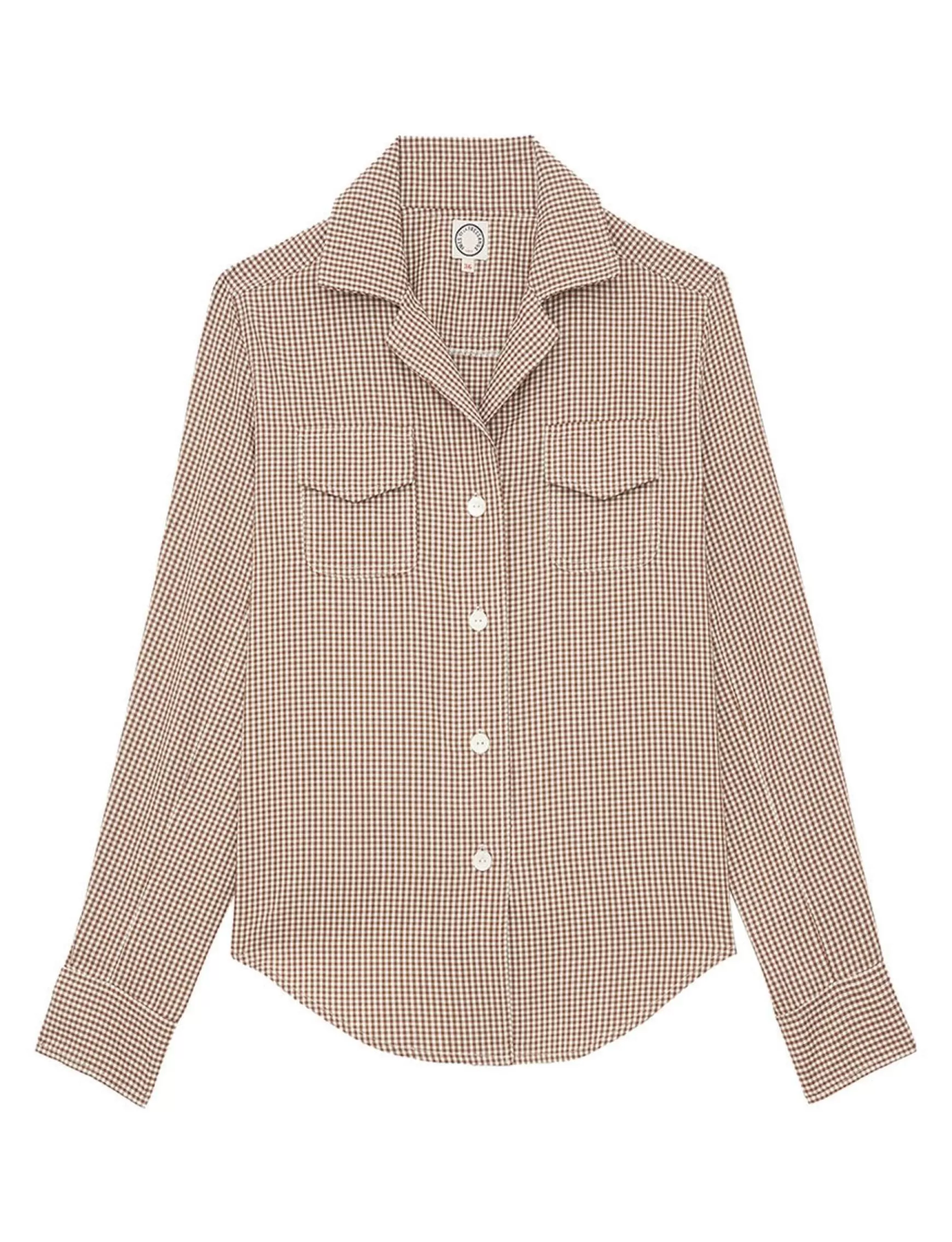 Ines de la Fressange Paris Evana plaid shirt Online