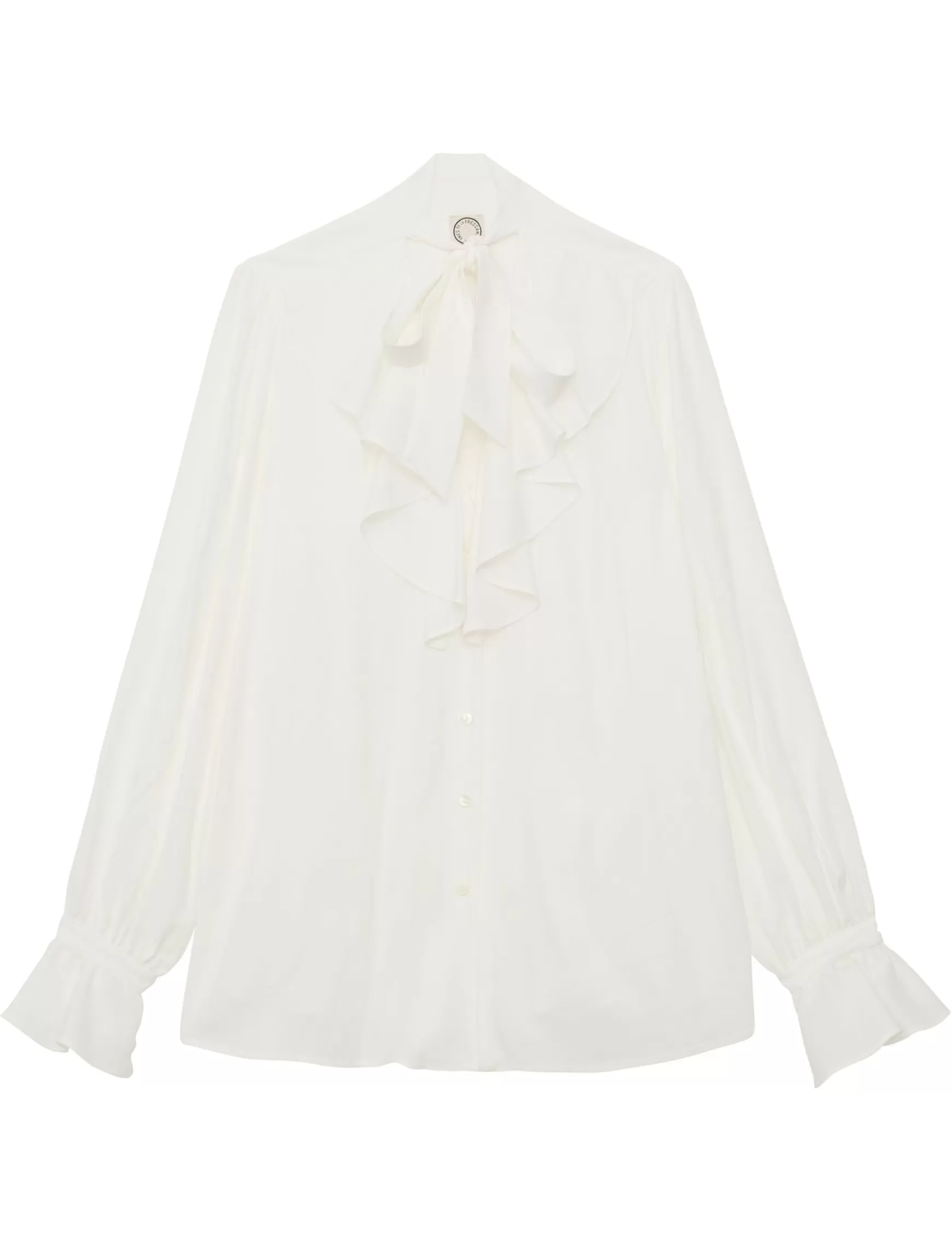 Ines de la Fressange Paris Fanfan ecru shirt Outlet