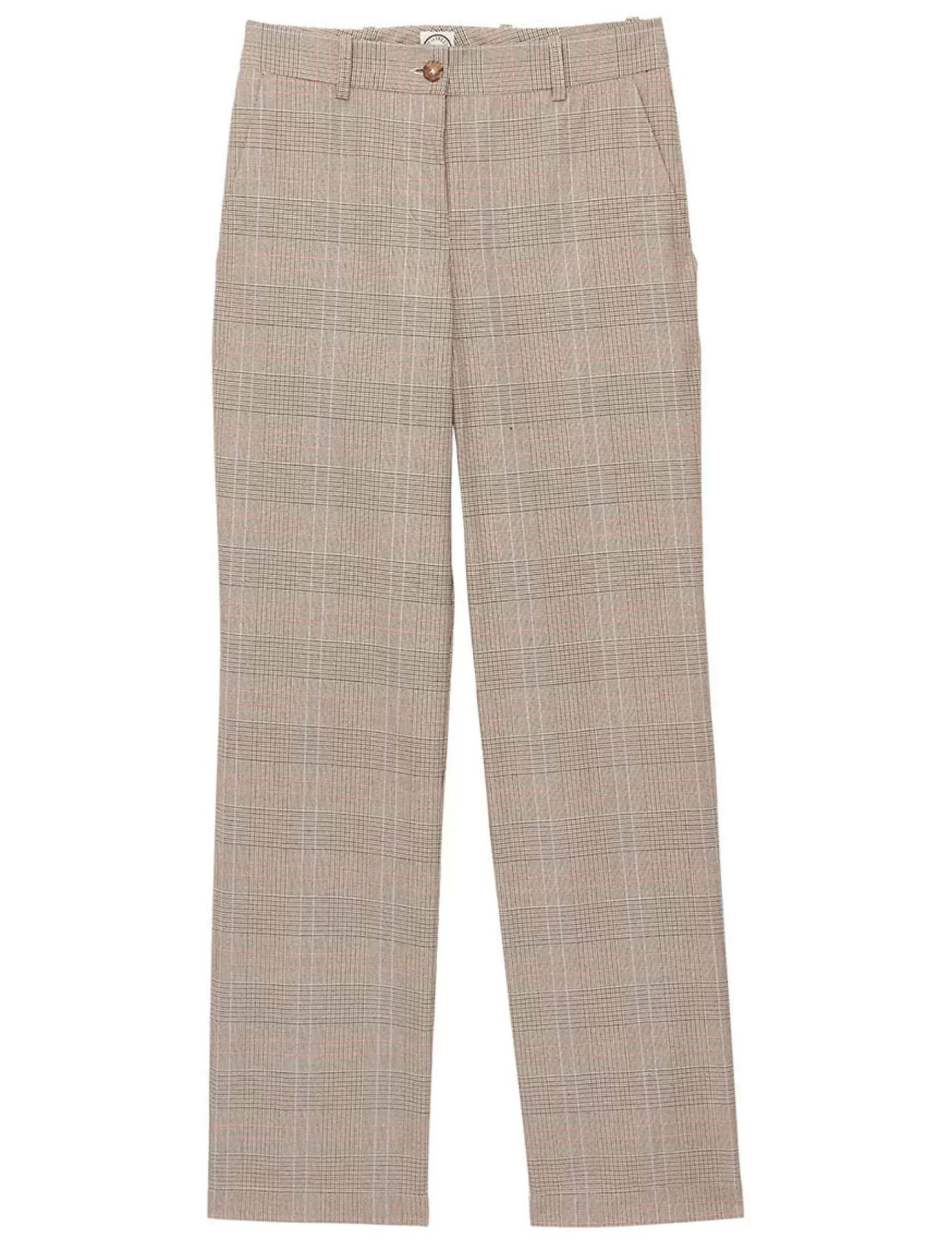 Ines de la Fressange Paris Francisco checked trousers Hot