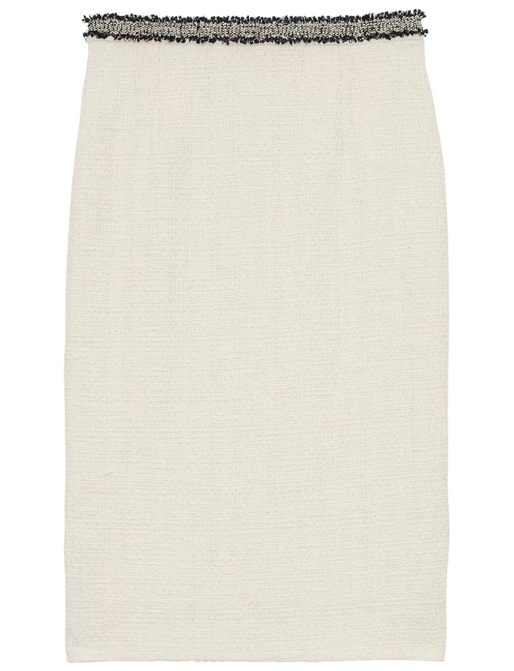 Ines de la Fressange Paris Gabriela skirt cotton ecru Hot