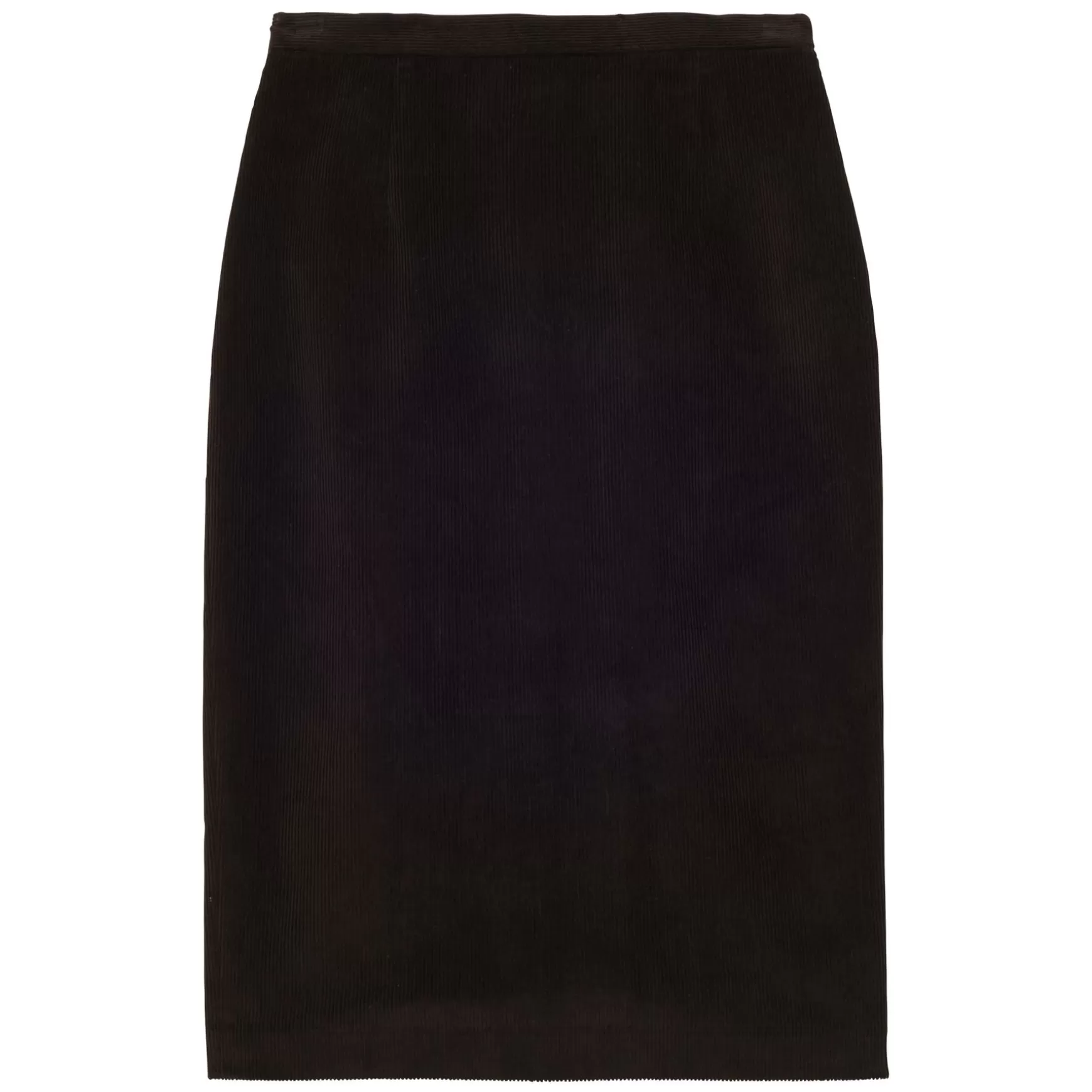 Ines de la Fressange Paris Gabriela skirt in brown milleraie velvet Store