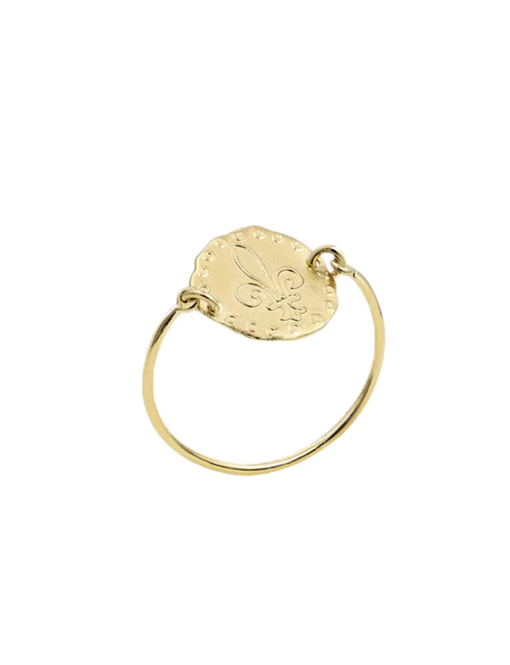 Ines de la Fressange Paris Gold-plated Lutetia lily ring Cheap