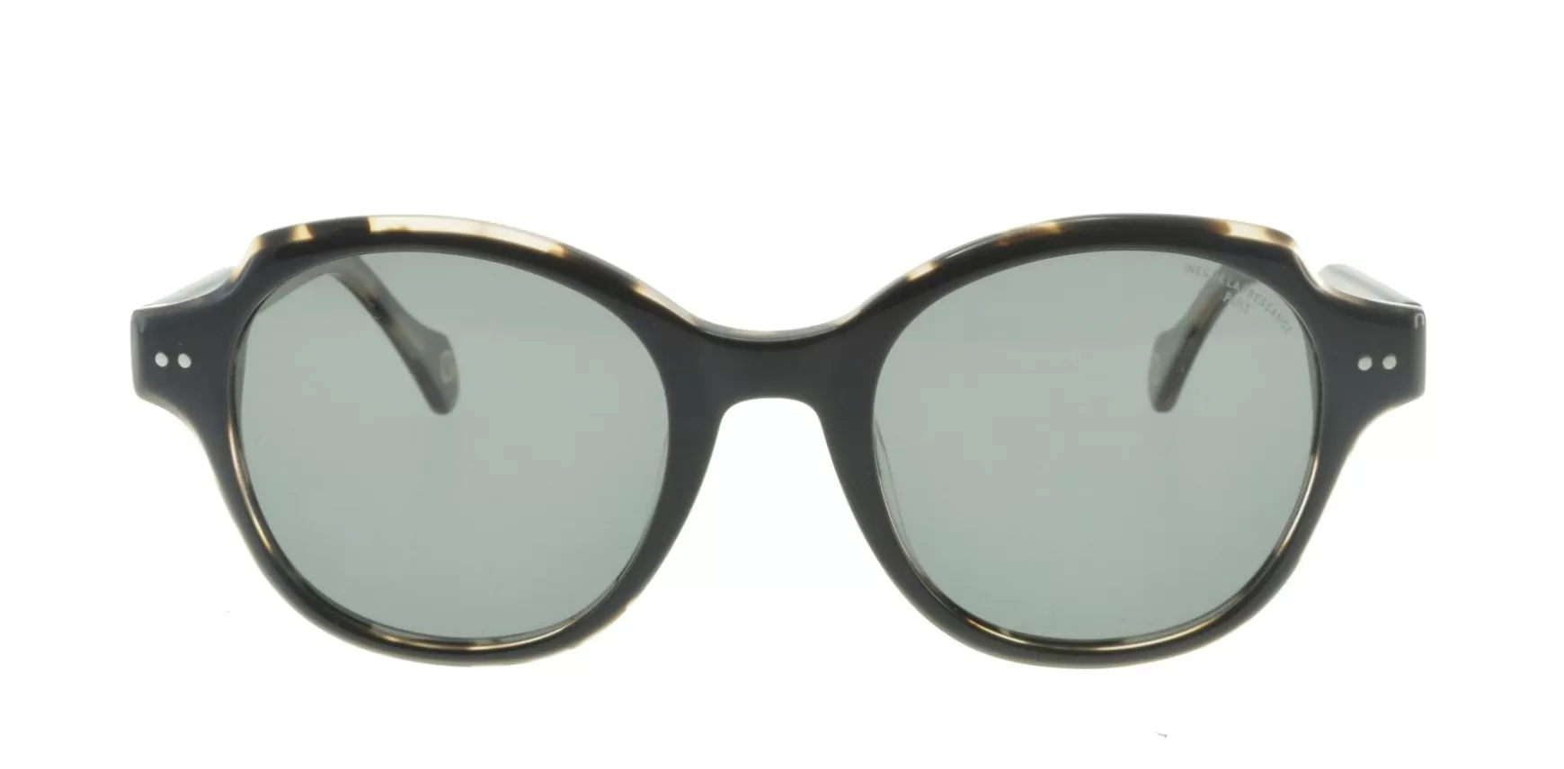 Ines de la Fressange Paris Julianne black tortoiseshell sunglasses New