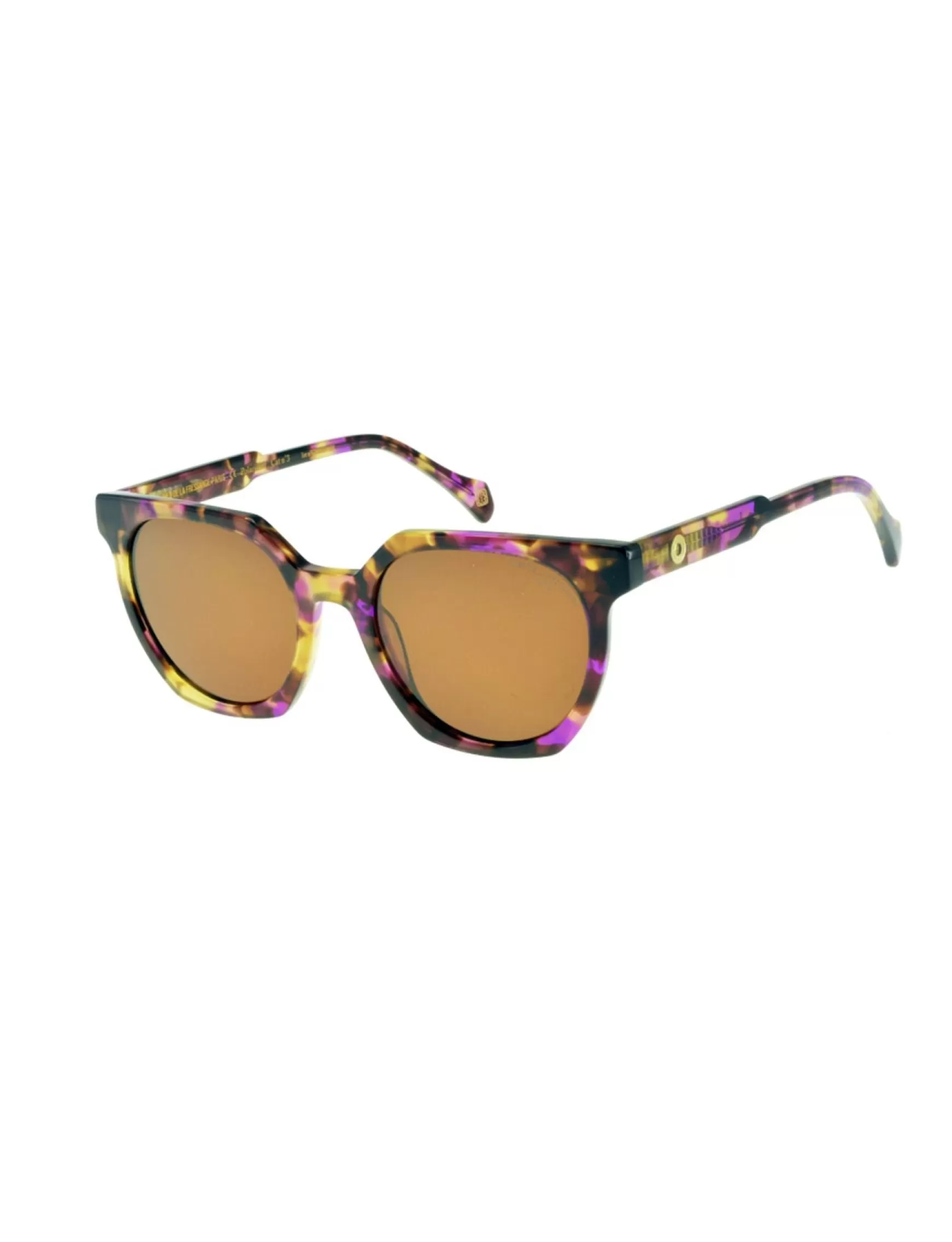 Ines de la Fressange Paris Laura violet tortoiseshell sunglasses Online