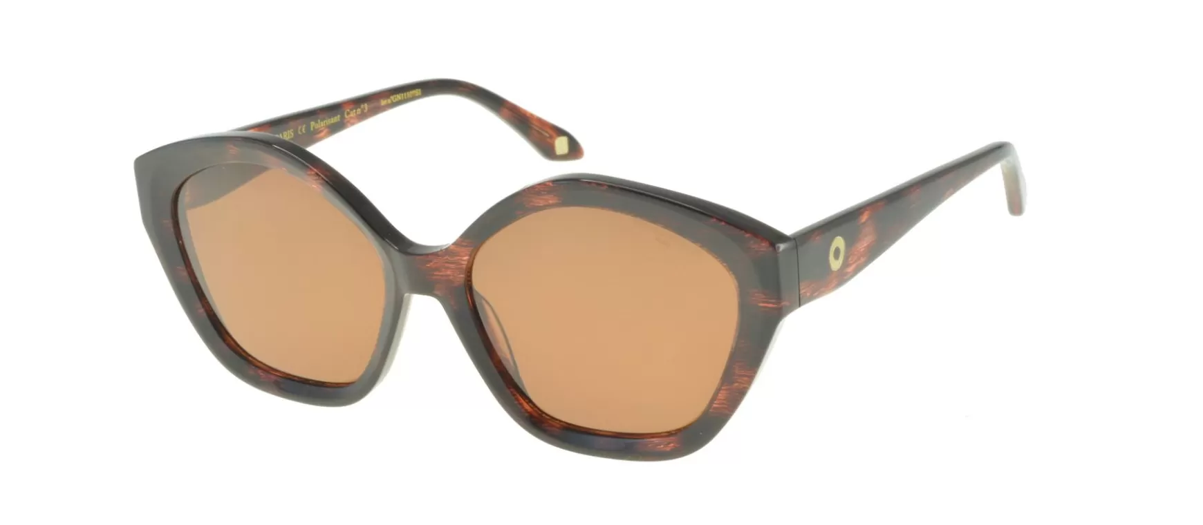 Ines de la Fressange Paris Marbled brown Marylin sunglasses Store