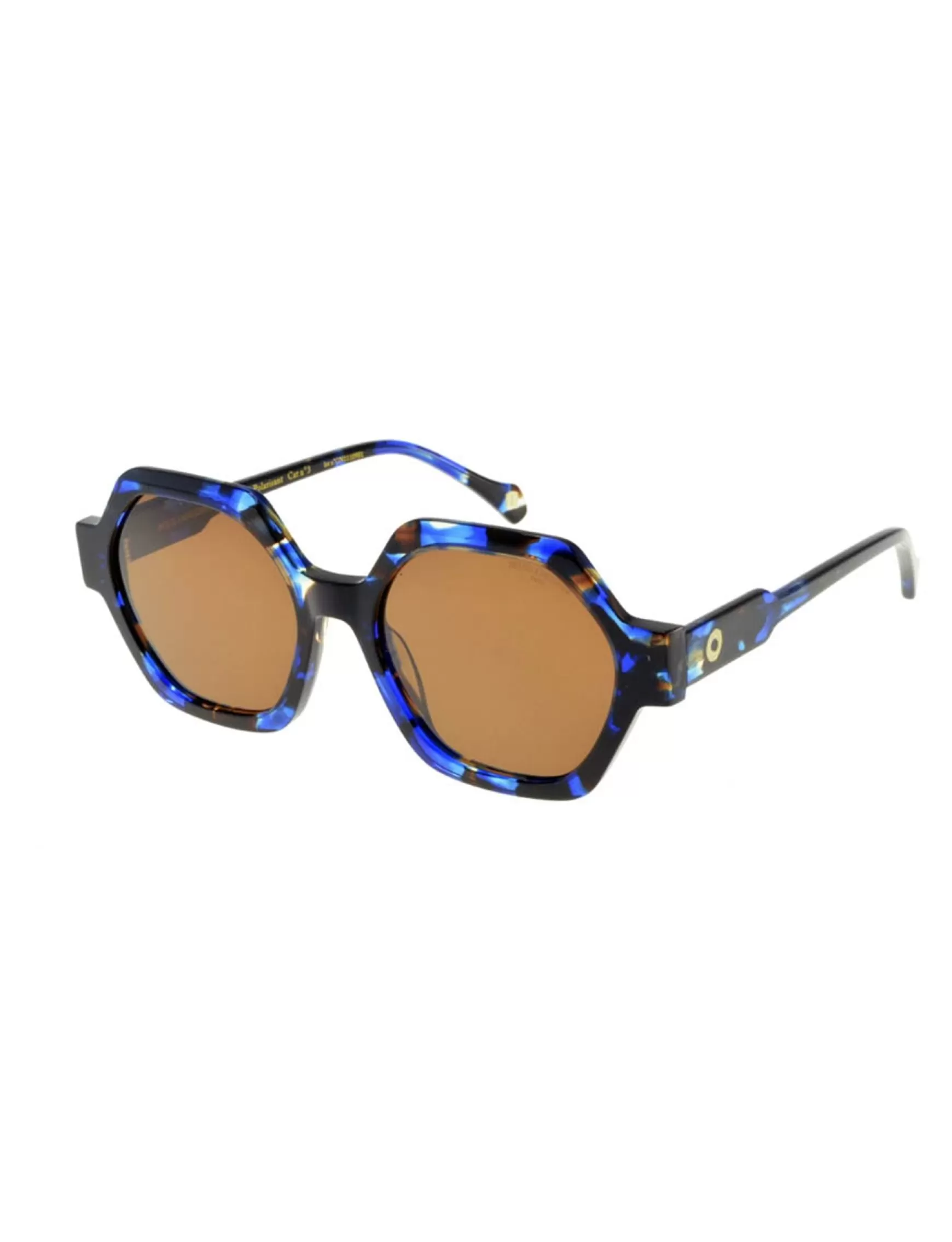 Ines de la Fressange Paris Marion blue tortoiseshell sunglasses Discount