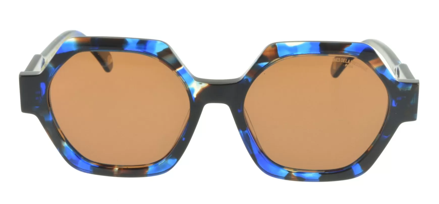 Ines de la Fressange Paris Marion blue tortoiseshell sunglasses Discount