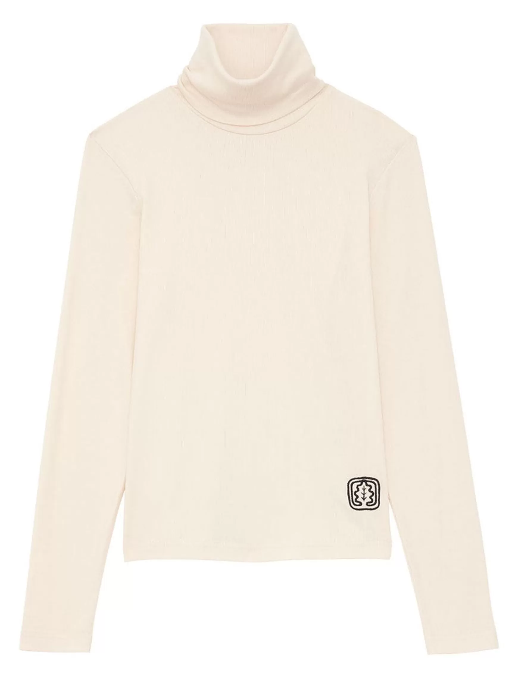 Ines de la Fressange Paris Matthieu ecru lightweight turtleneck jumper Cheap