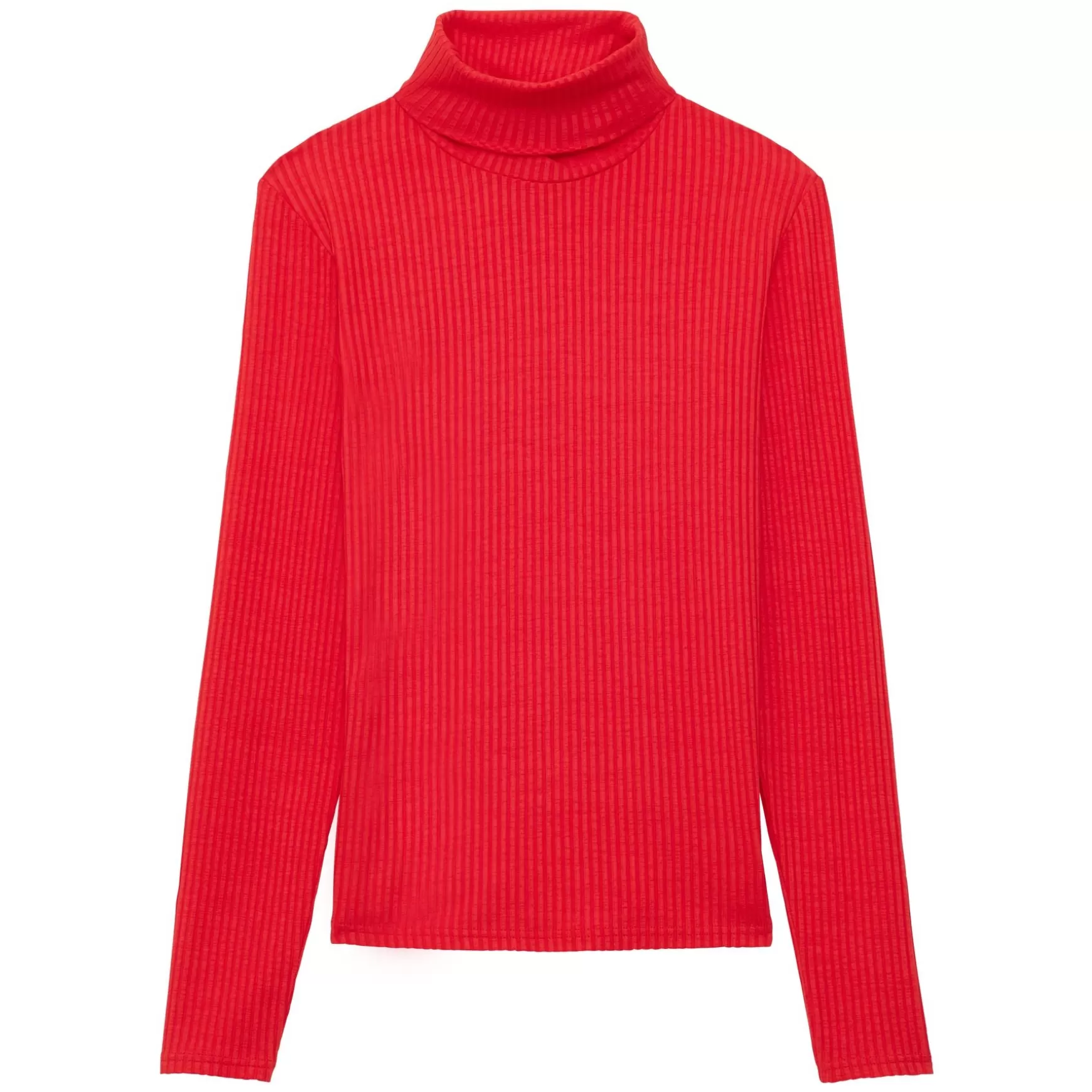 Ines de la Fressange Paris Matthieu red turtleneck T-shirt Best