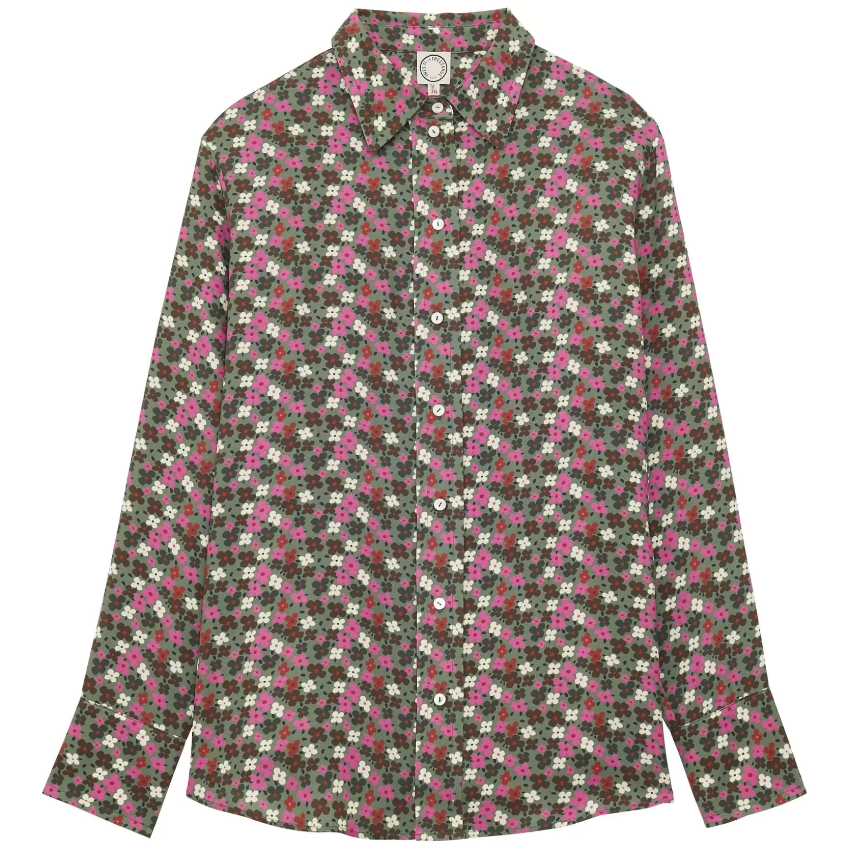 Ines de la Fressange Paris Maureen floral shirt Fashion