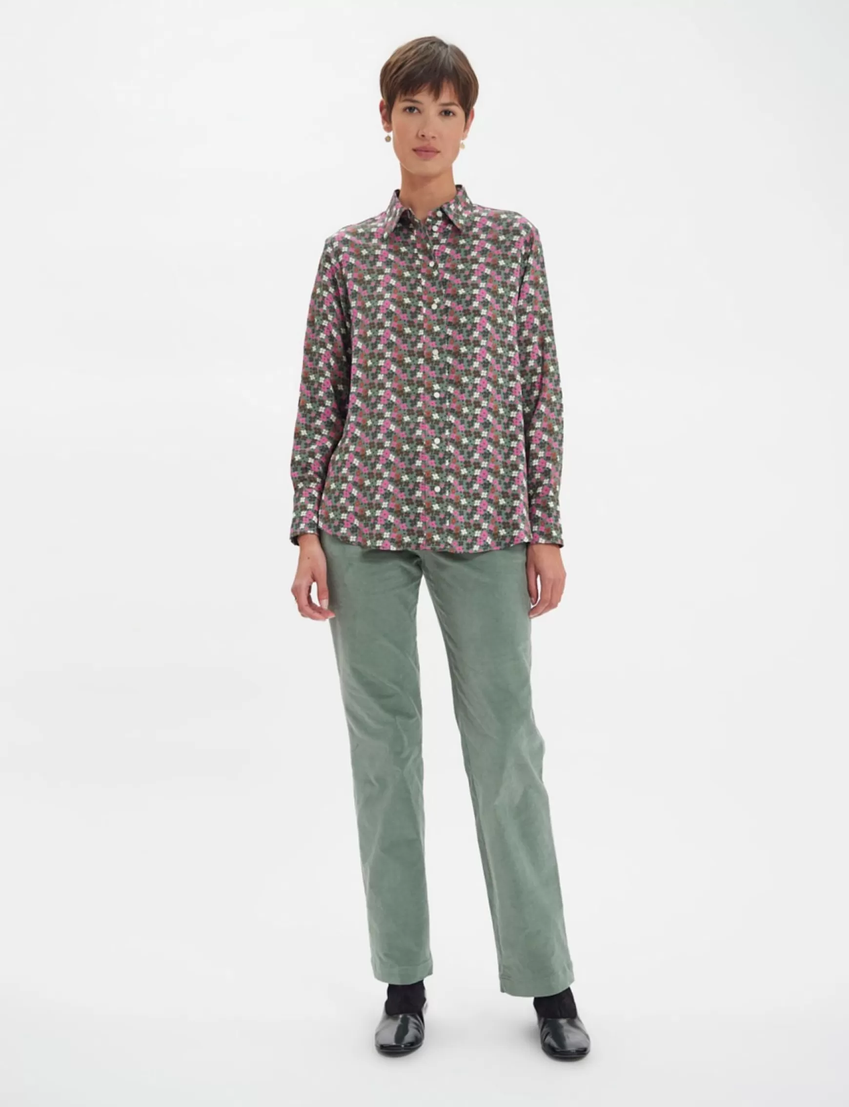 Ines de la Fressange Paris Maureen floral shirt Fashion