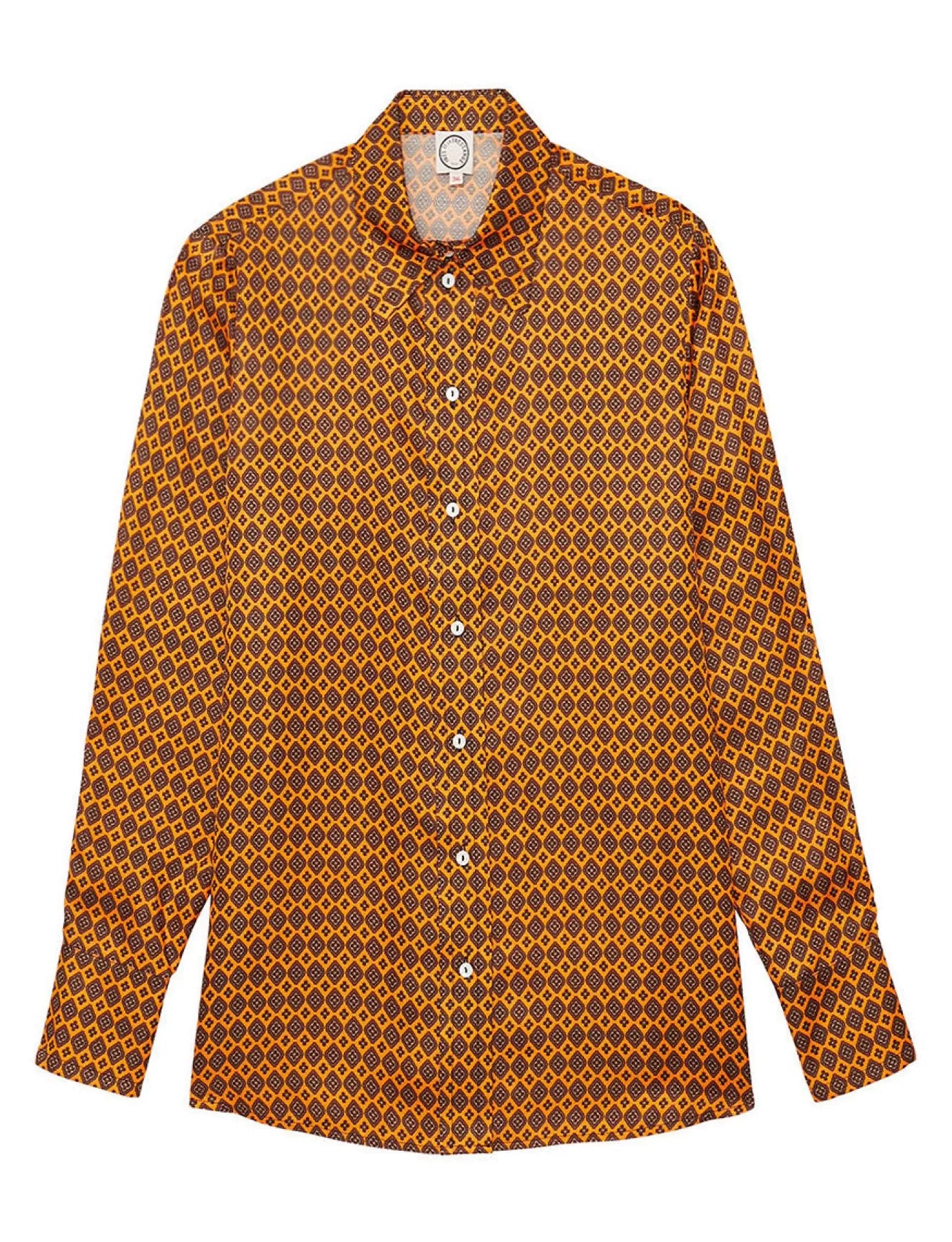 Ines de la Fressange Paris Maureen satin print shirt Best Sale