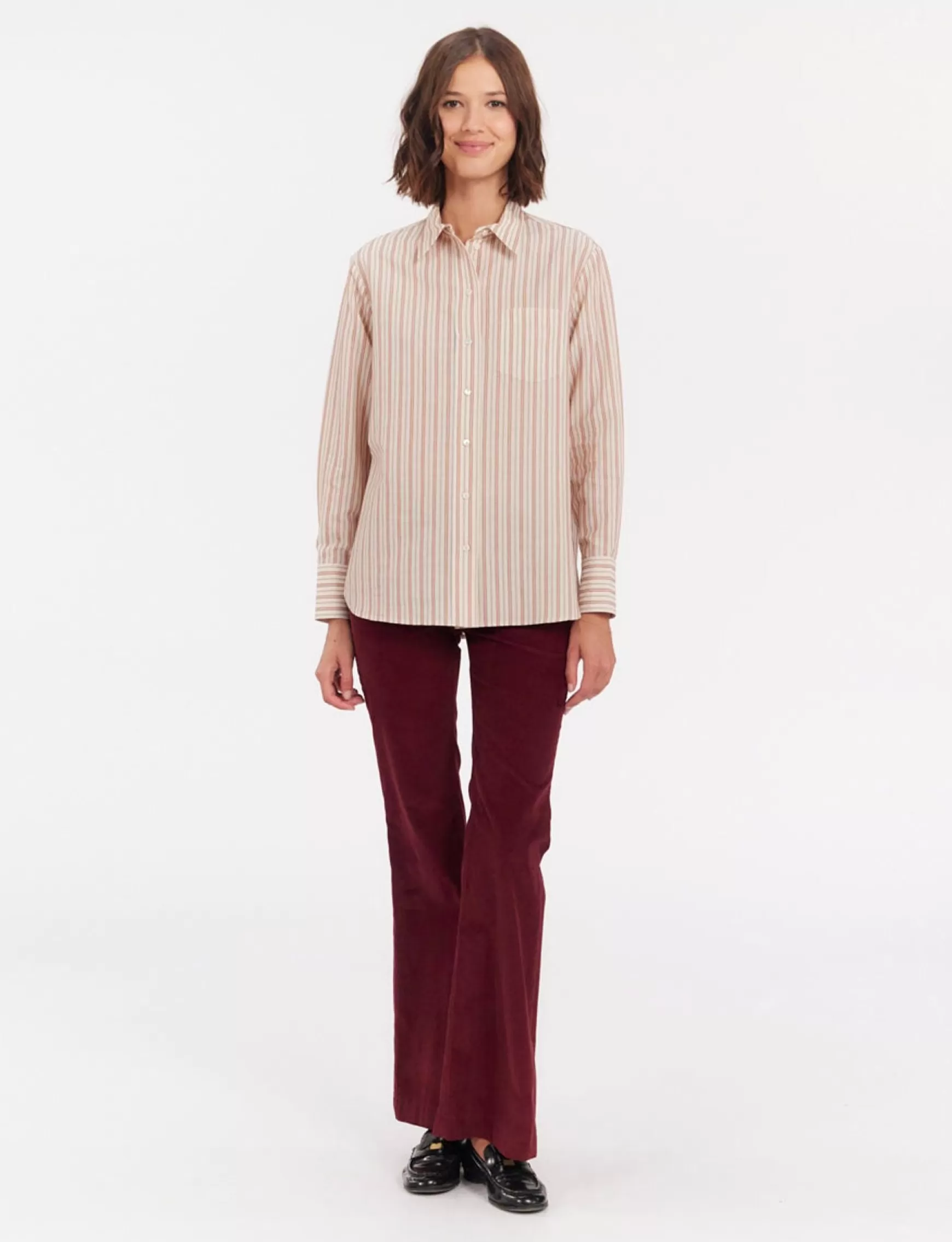 Ines de la Fressange Paris Maureen striped shirt Shop