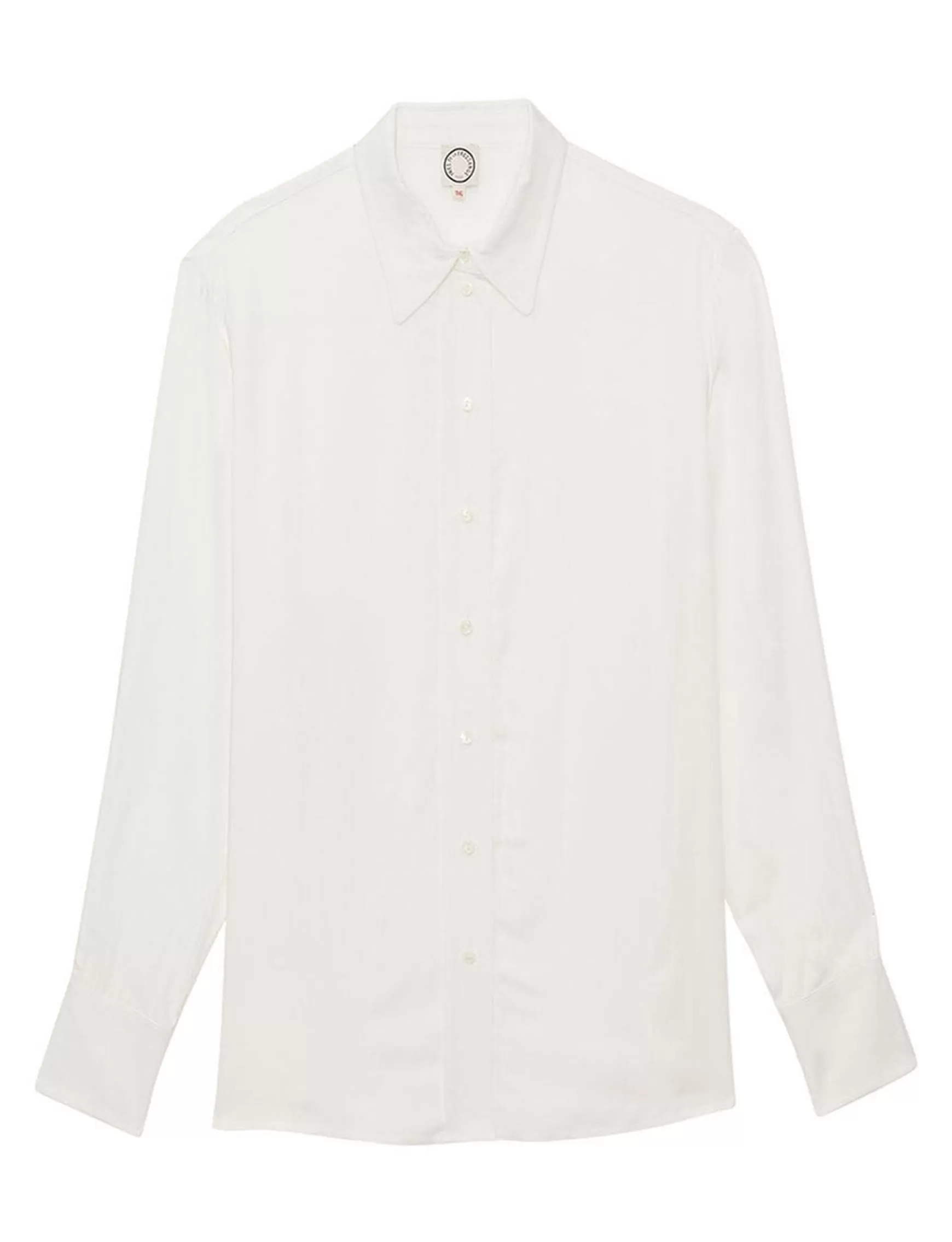 Ines de la Fressange Paris Maureen white viscose shirt Clearance