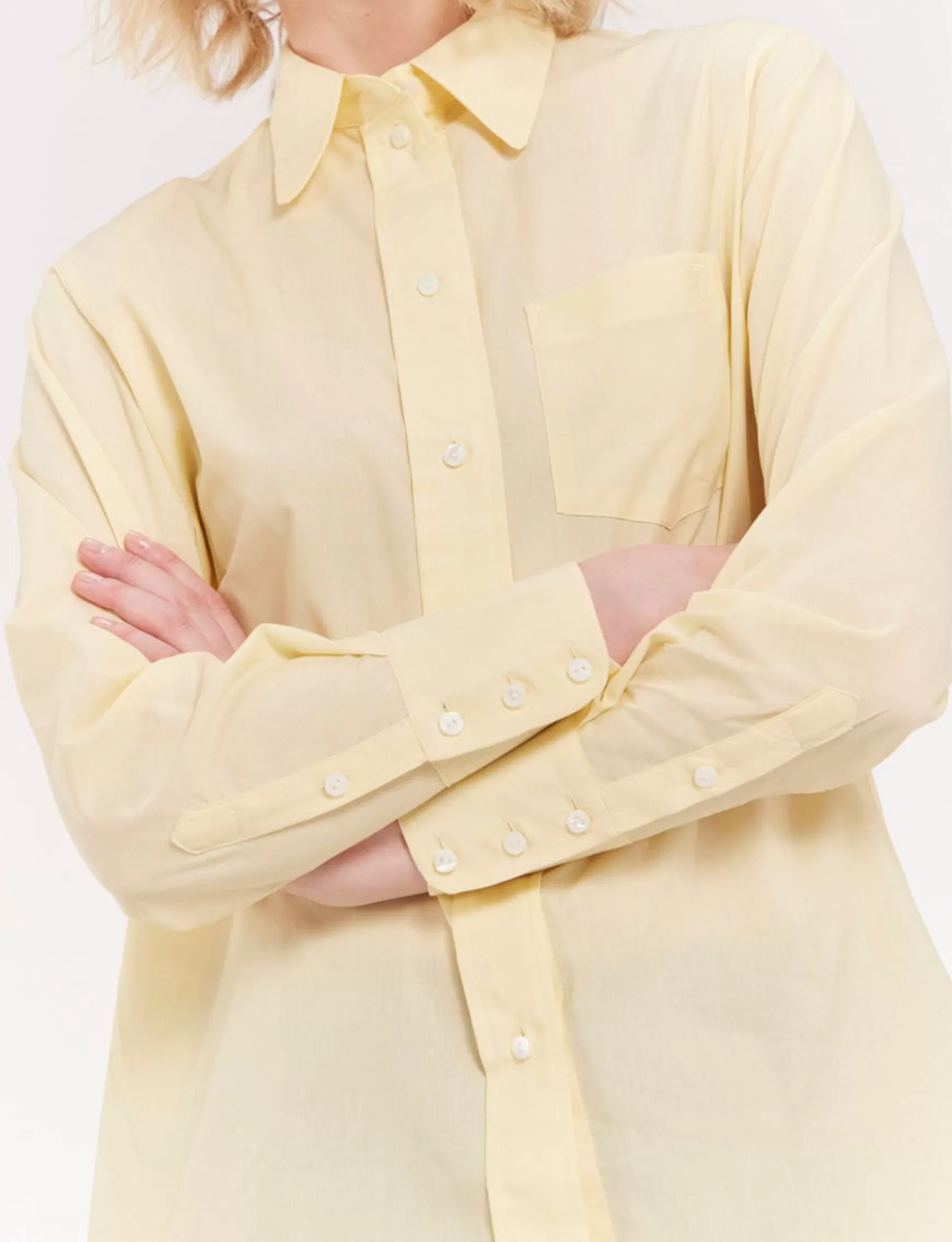 Ines de la Fressange Paris Maureen yellow shirt Sale