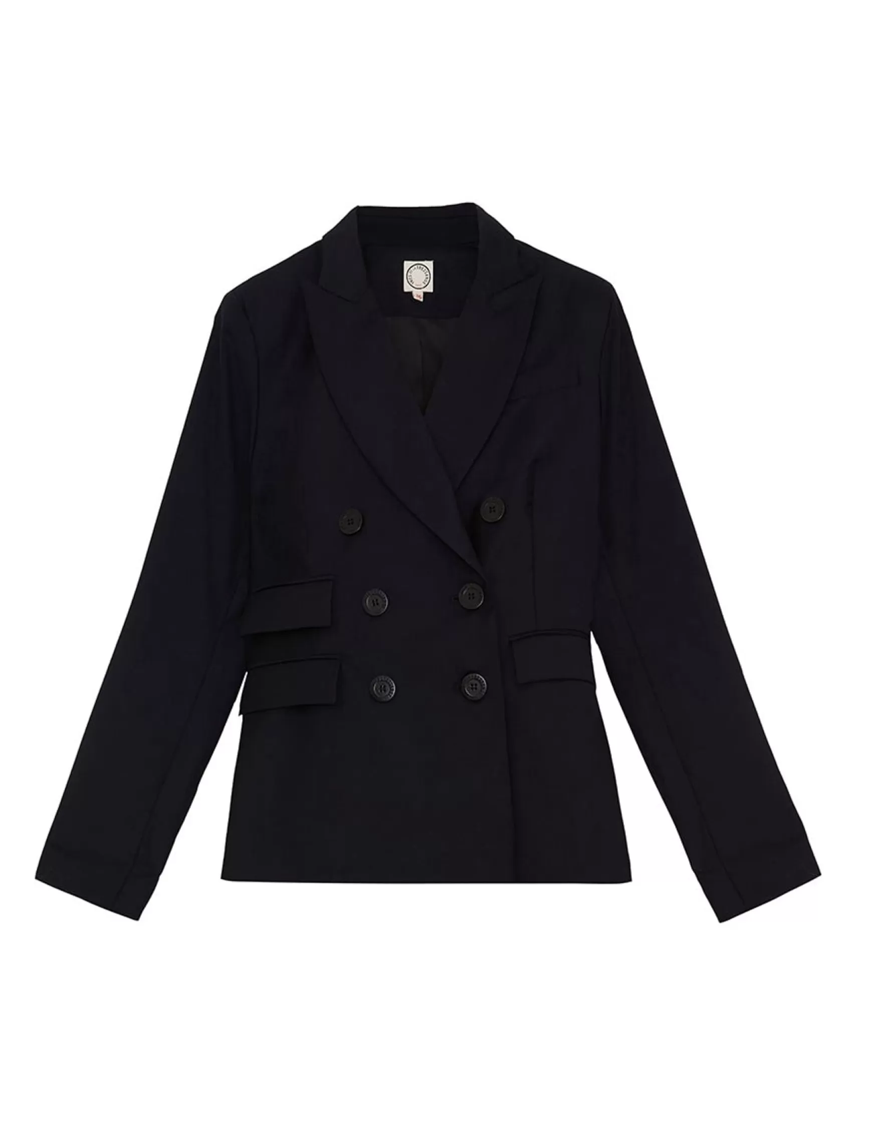 Ines de la Fressange Paris Maurice navy blue wool jacket Fashion