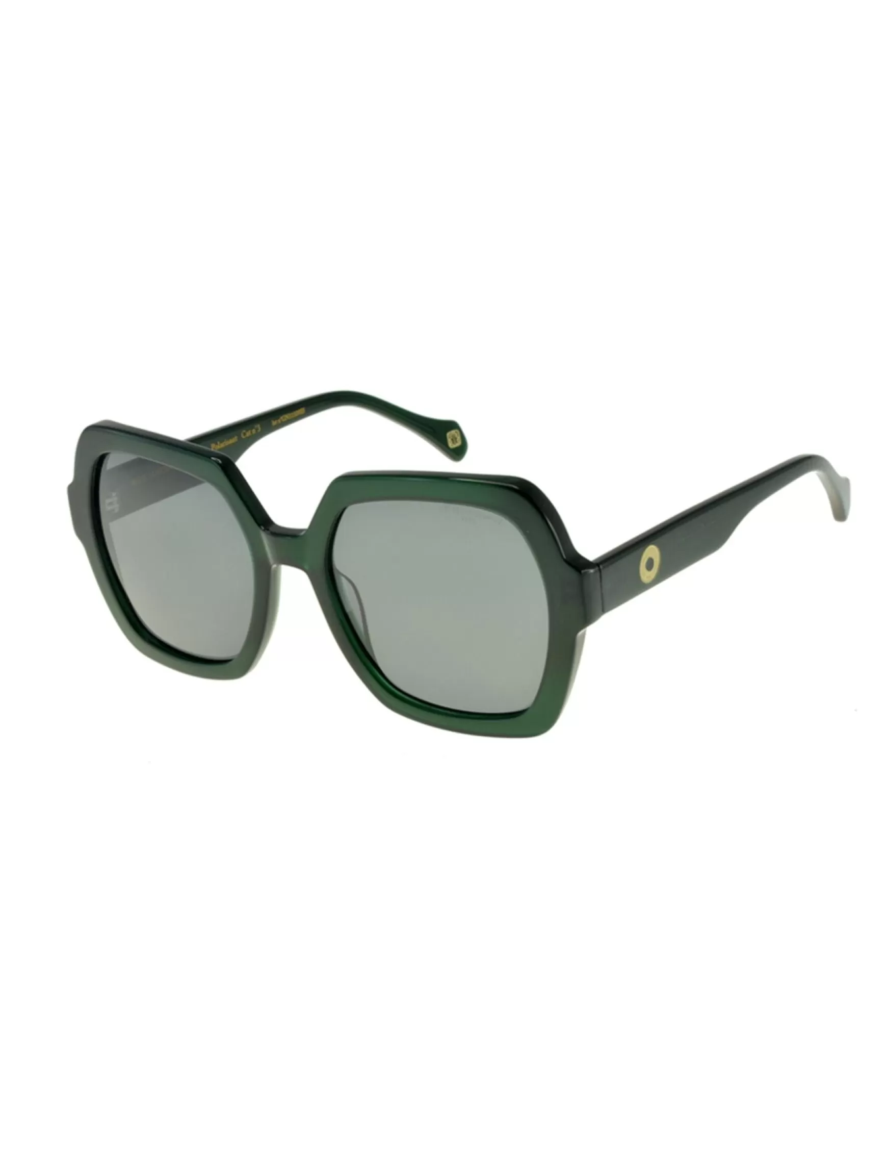 Ines de la Fressange Paris Monica green sunglasses Clearance