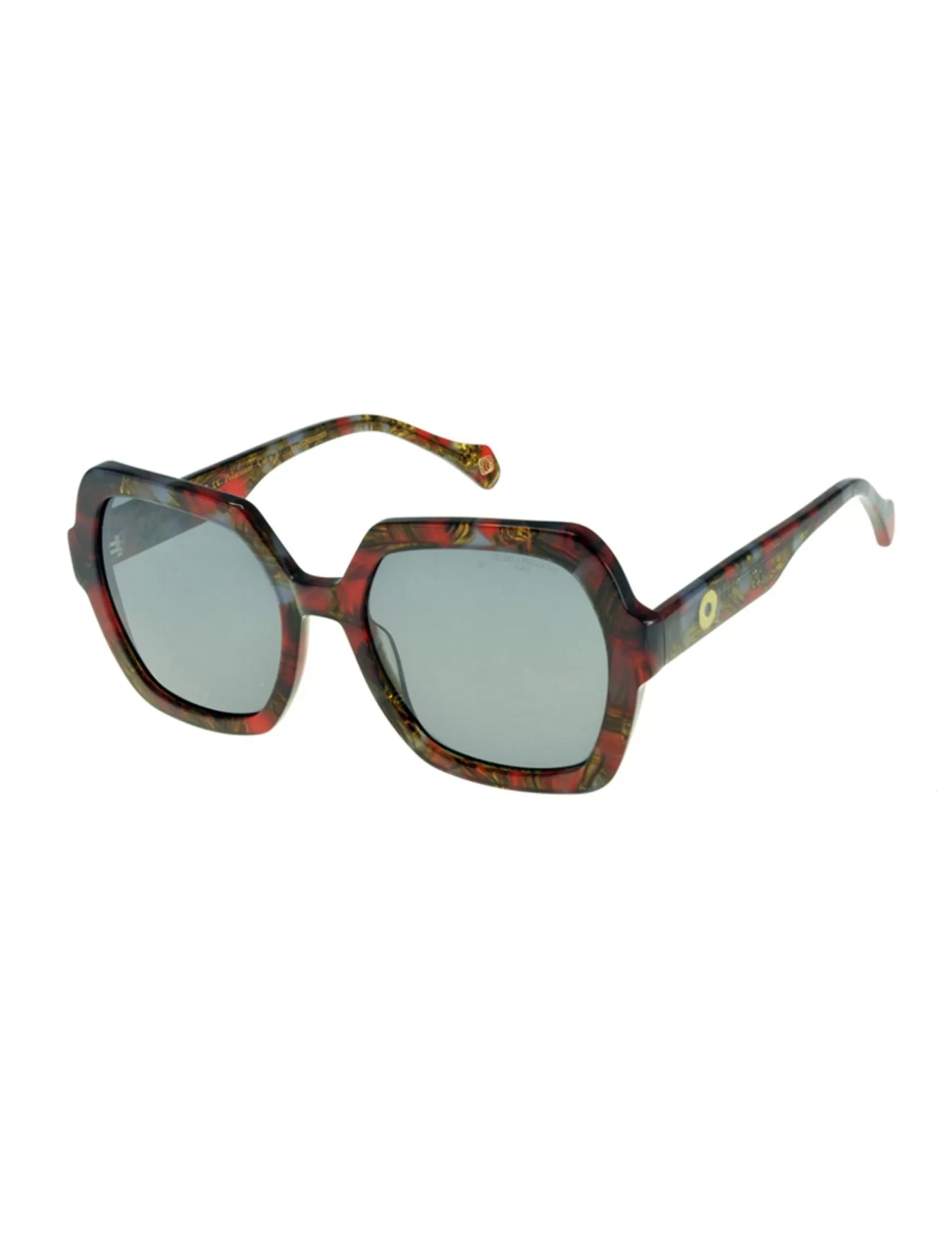 Ines de la Fressange Paris Monica red sunglasses Hot