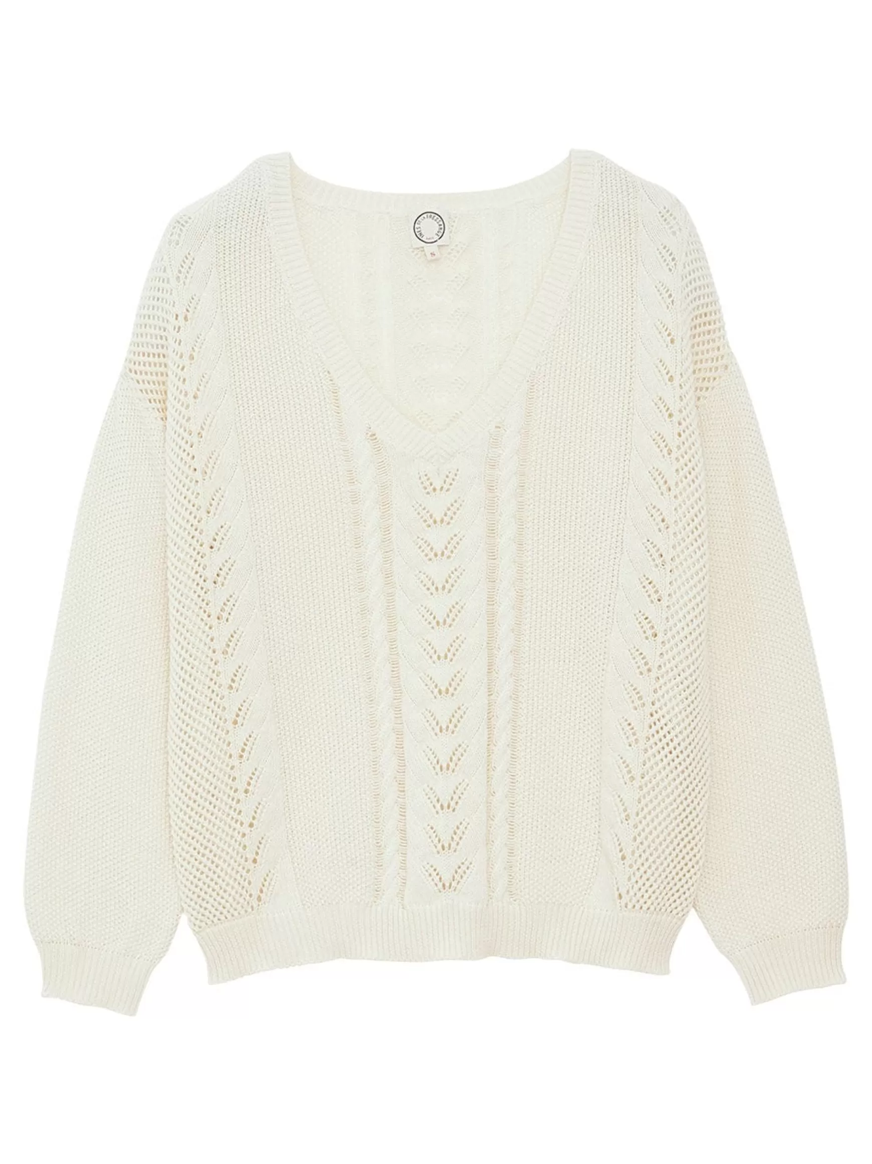 Ines de la Fressange Paris Natanya ecru jumper Best Sale