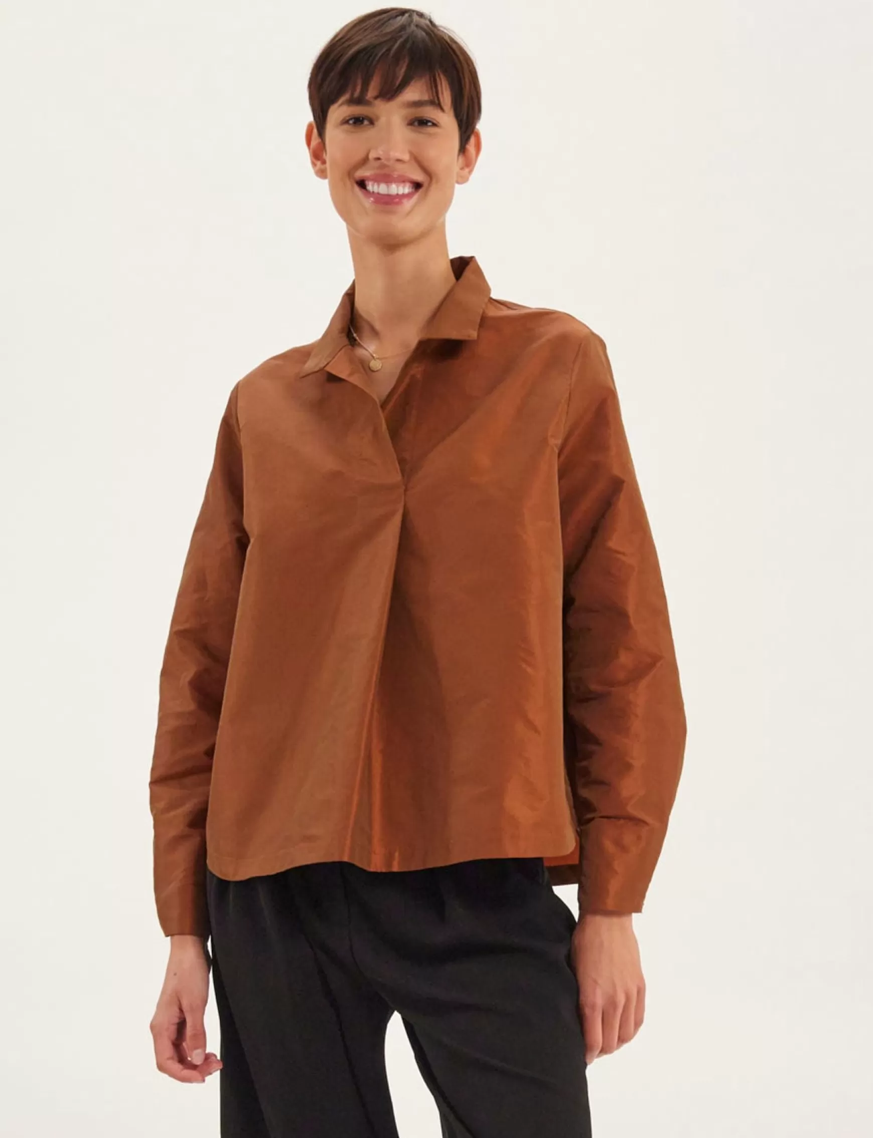 Ines de la Fressange Paris Noa rust top Store