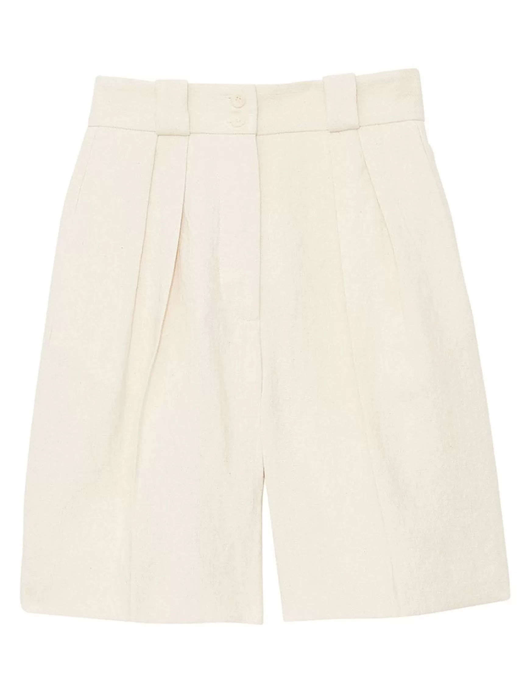 Ines de la Fressange Paris Odette ivory shorts Store