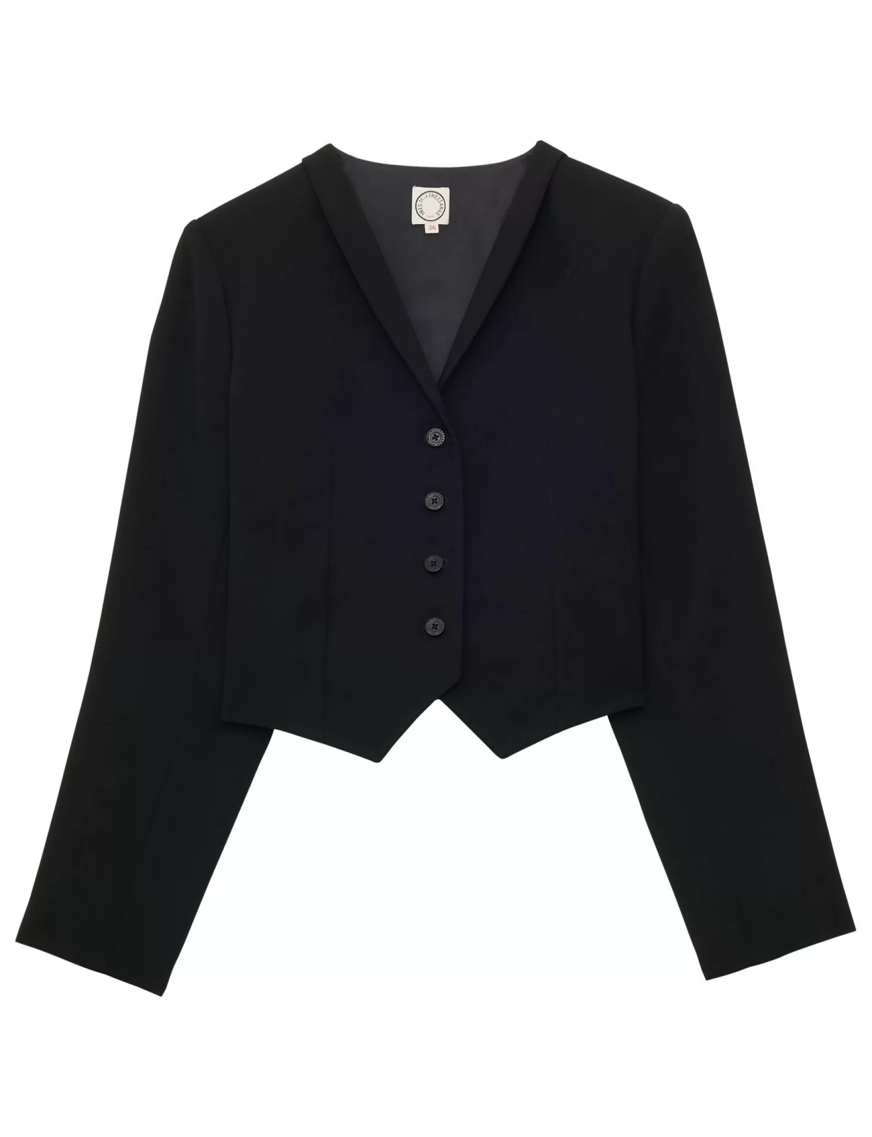 Ines de la Fressange Paris Ole black bolo jacket Cheap