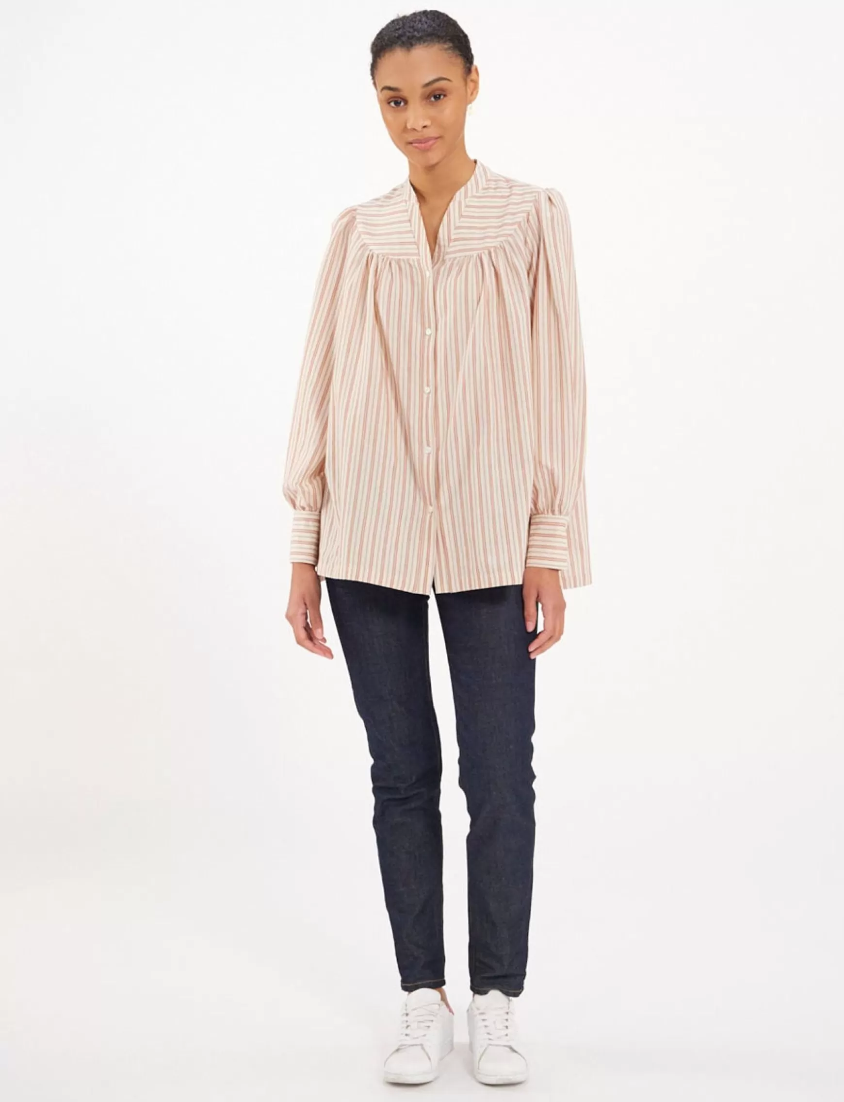 Ines de la Fressange Paris Ornella striped blouse Hot