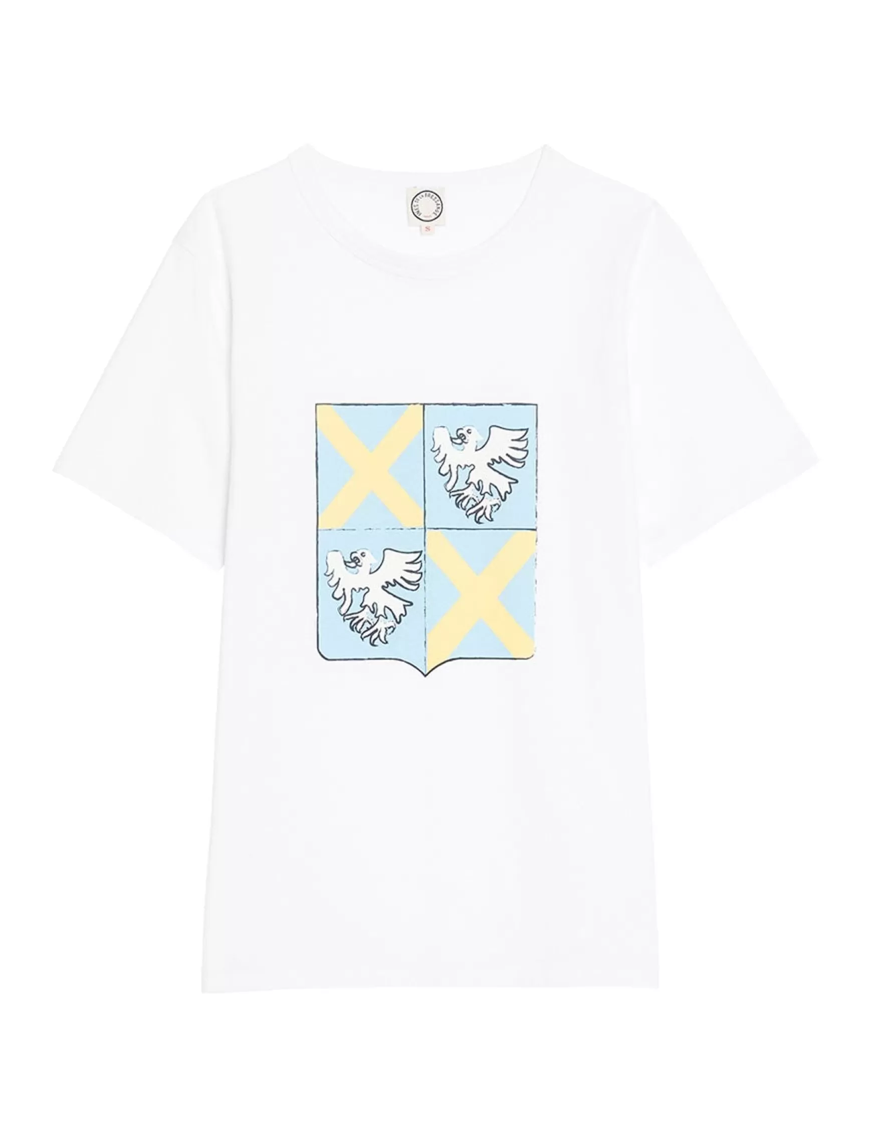 Ines de la Fressange Paris Oscar coat-of-arms T-shirt Discount