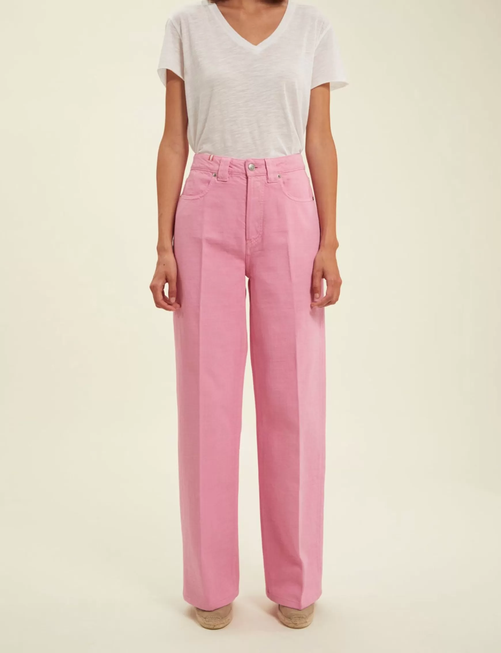 Ines de la Fressange Paris Pink Mara jeans x Notify Hot