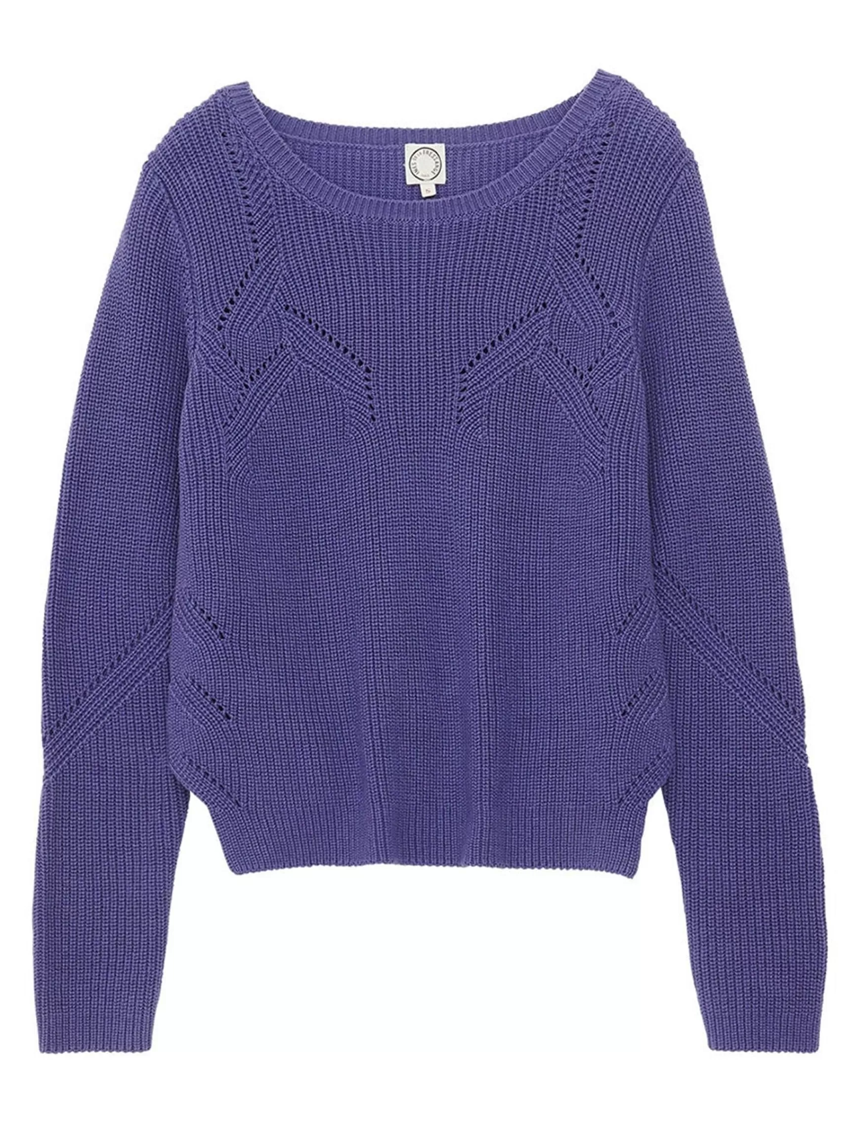 Ines de la Fressange Paris Purple Agathe jumper Flash Sale