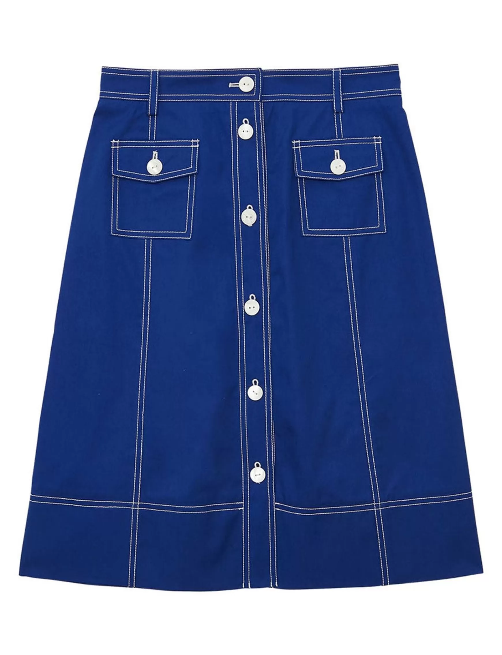 Ines de la Fressange Paris Rachel blue skirt Outlet