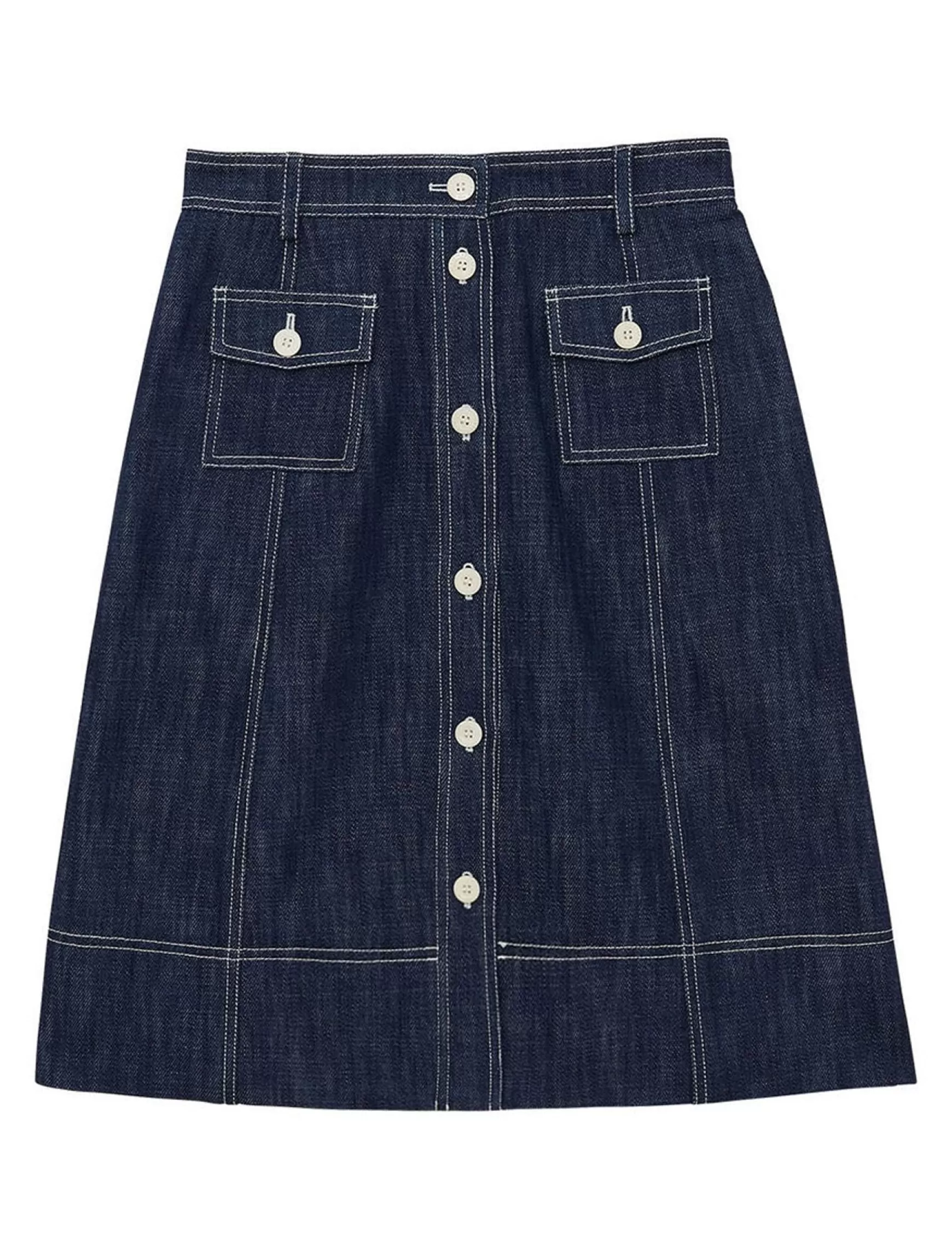 Ines de la Fressange Paris Rachel denim skirt Hot