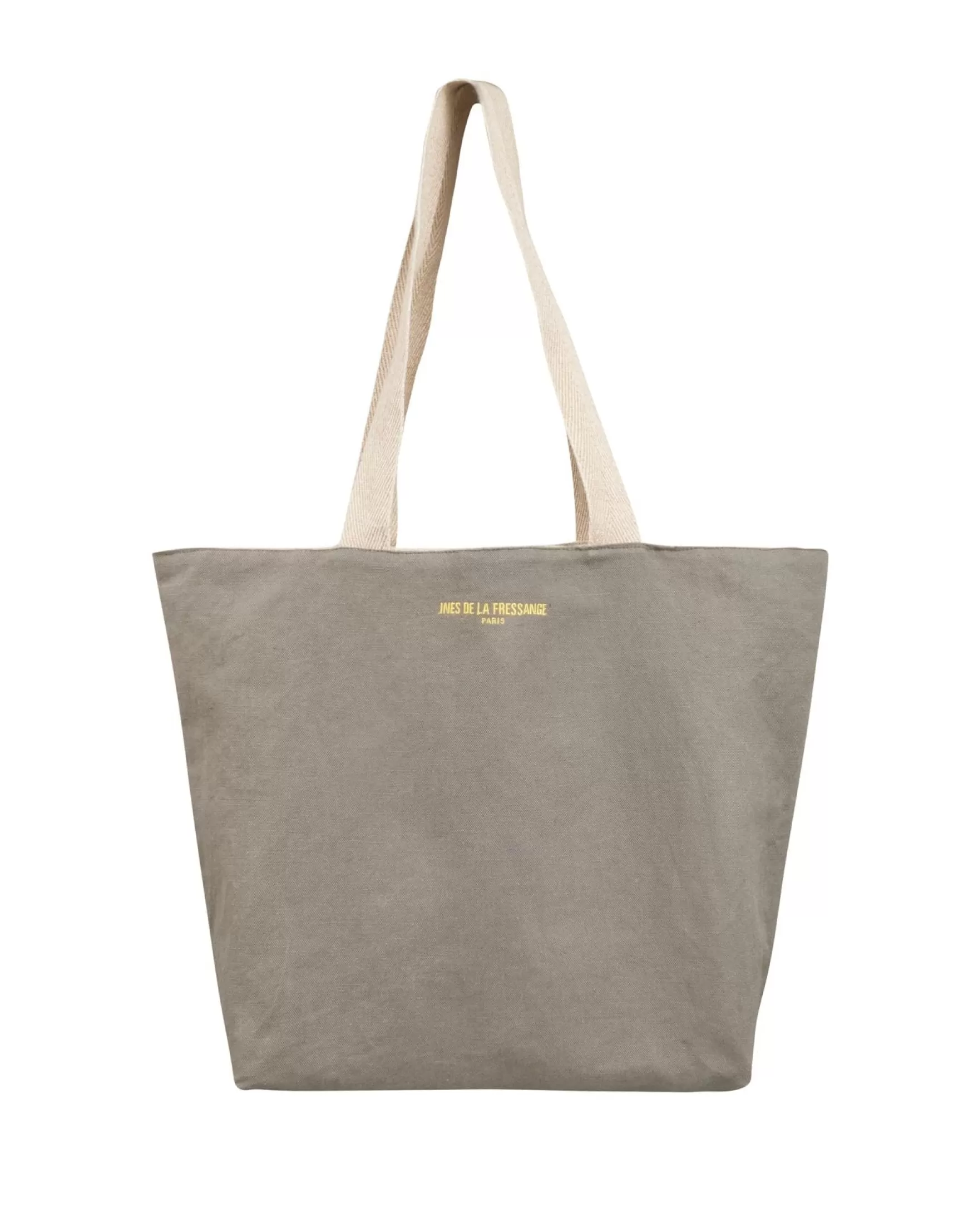 Ines de la Fressange Paris Reversible tote bag Lila khaki Sale