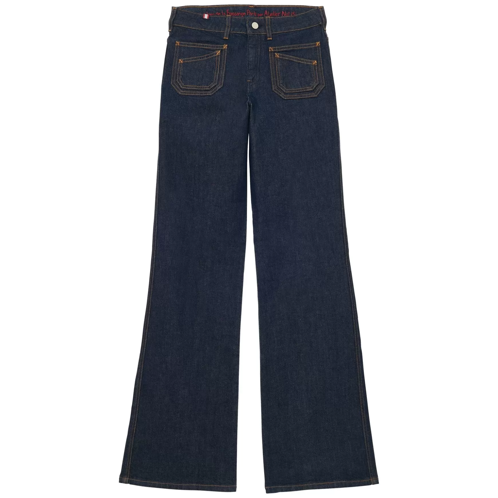 Ines de la Fressange Paris Rick Denim Navy Jeans Sale