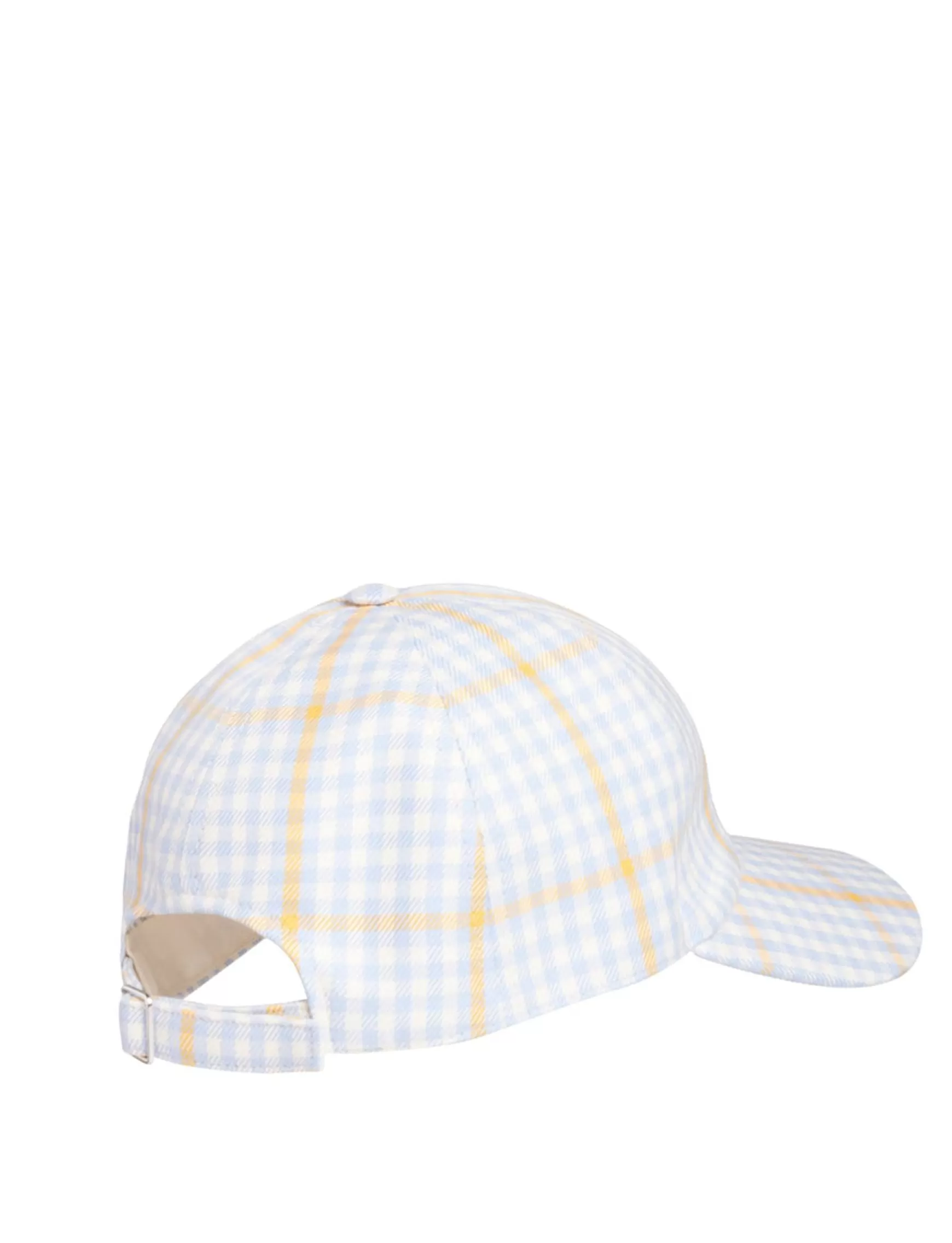 Ines de la Fressange Paris Roma checkered cap Cheap