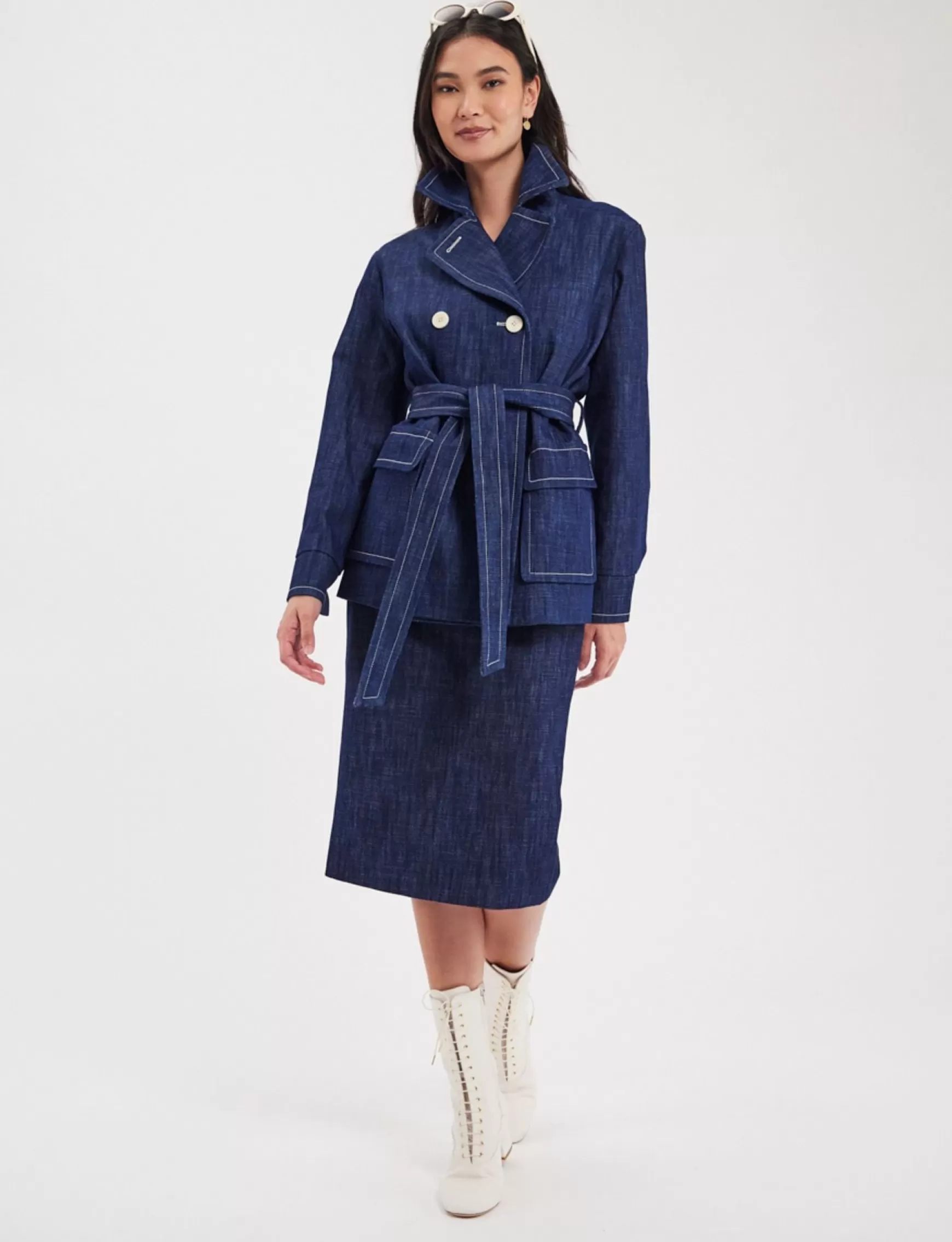 Ines de la Fressange Paris ROMARIC COAT Shop