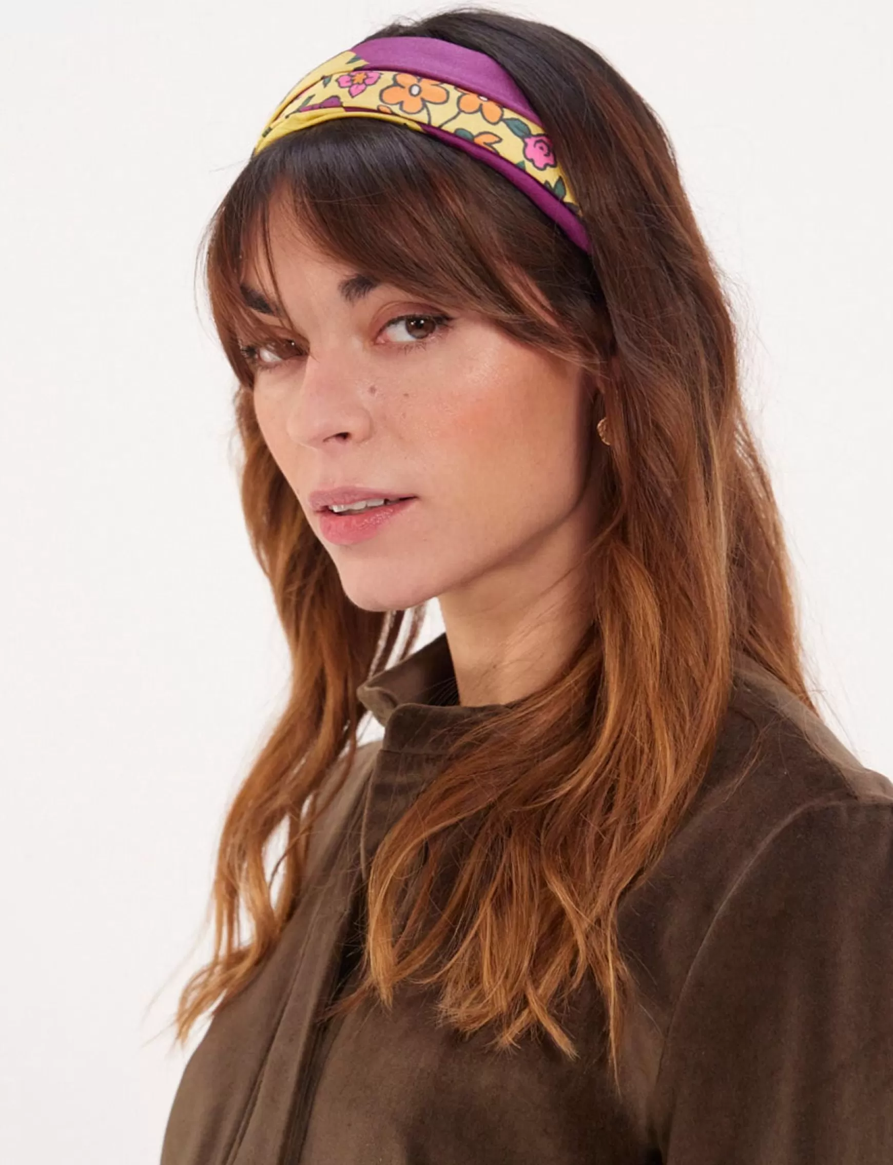 Ines de la Fressange Paris Salvador hippie flower stole Store